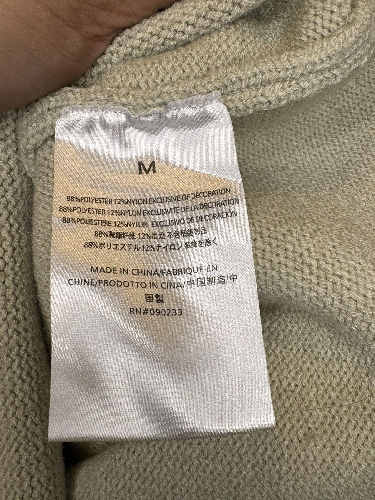 Essentials Essentials Raw Hem Sweatshirt Size US M / EU 48-50 / 2 - 3 Thumbnail