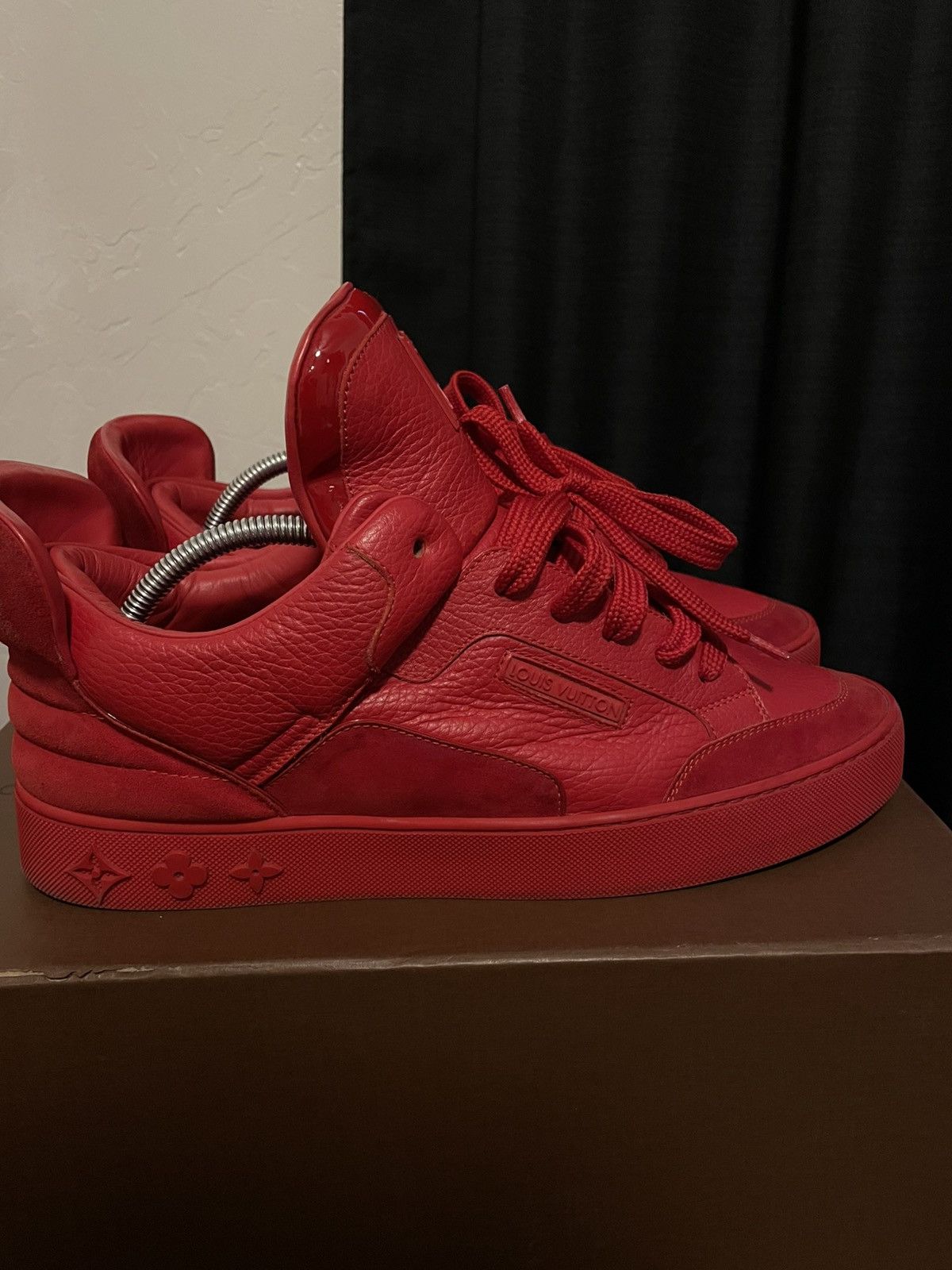 Kanye West × Louis Vuitton Kanye Louis Vuitton all red dons Size US 7.5 / EU 40-41 - 4 Thumbnail