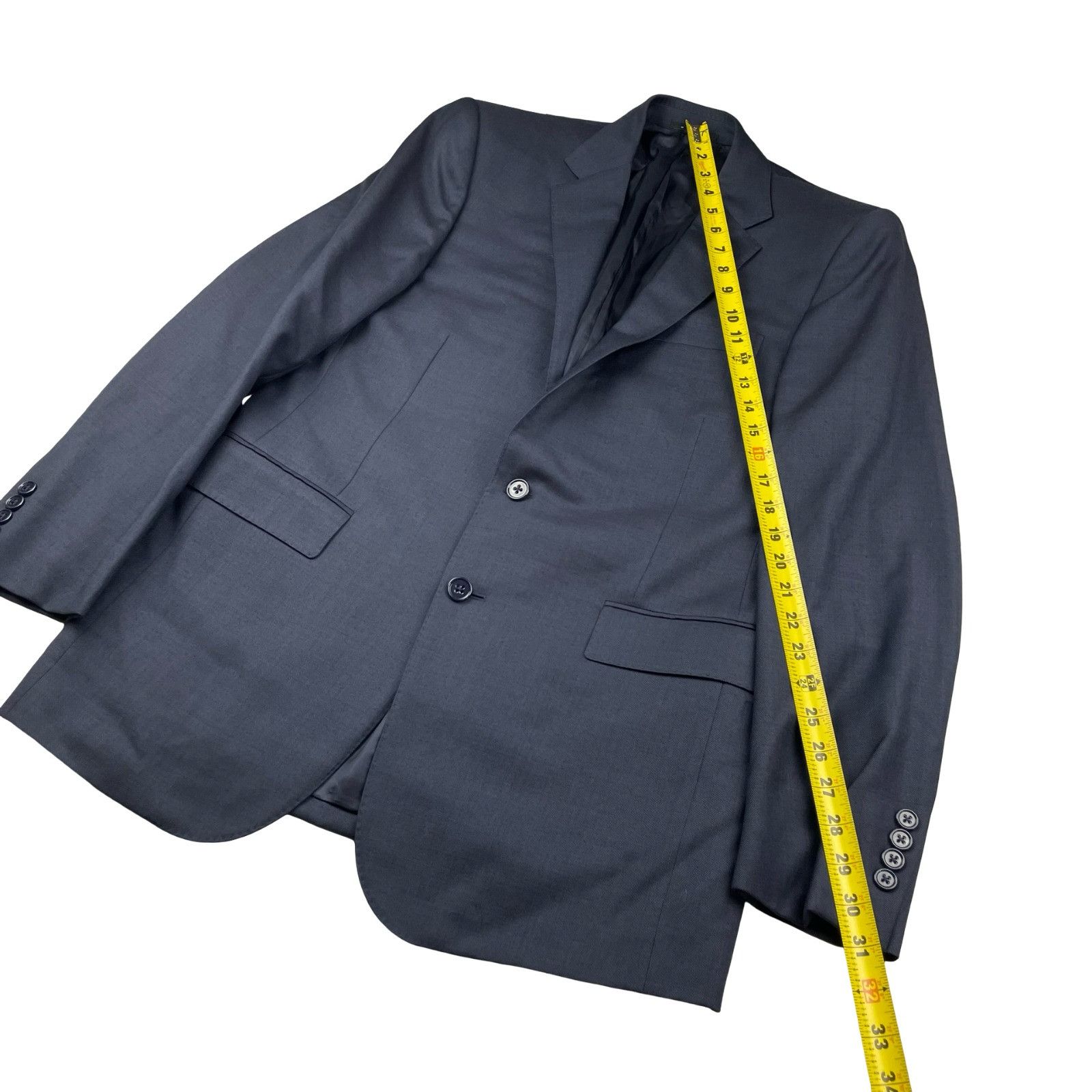 Ralph Lauren Black Label Ralph Lauren Black Label Men's 100% Wool 2-Button Blazer Nav Size 40R - 11 Thumbnail