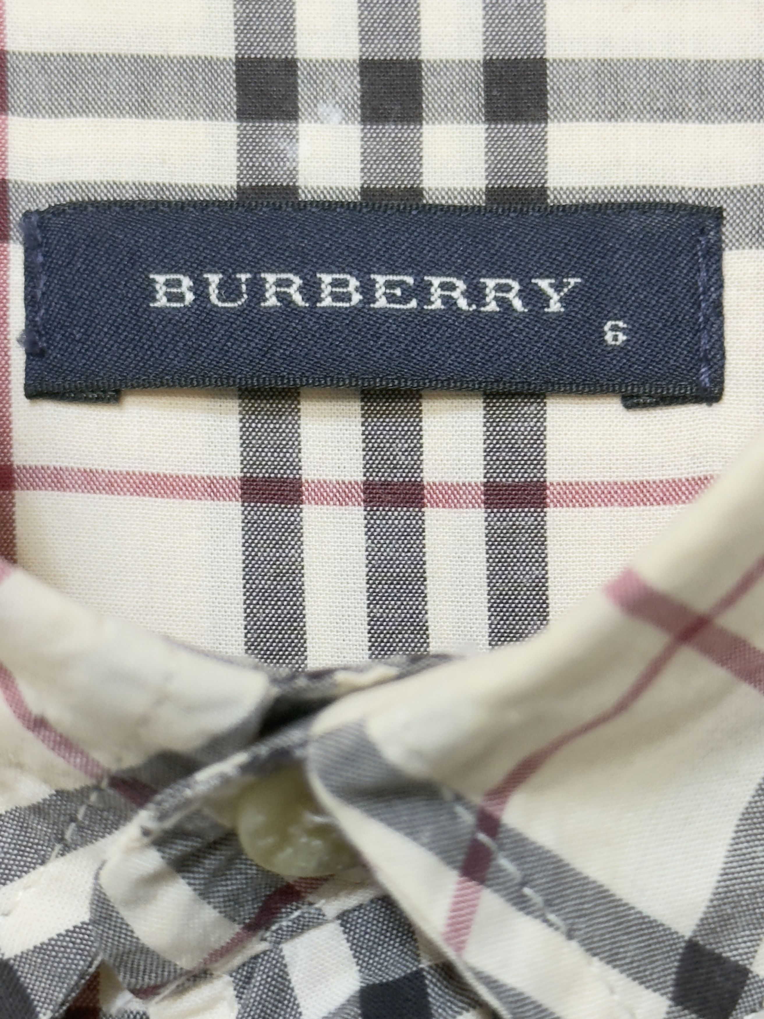 Burberry Burberry kids boys 6years novacheck shirt Size US XXS / EU 40 - 7 Thumbnail