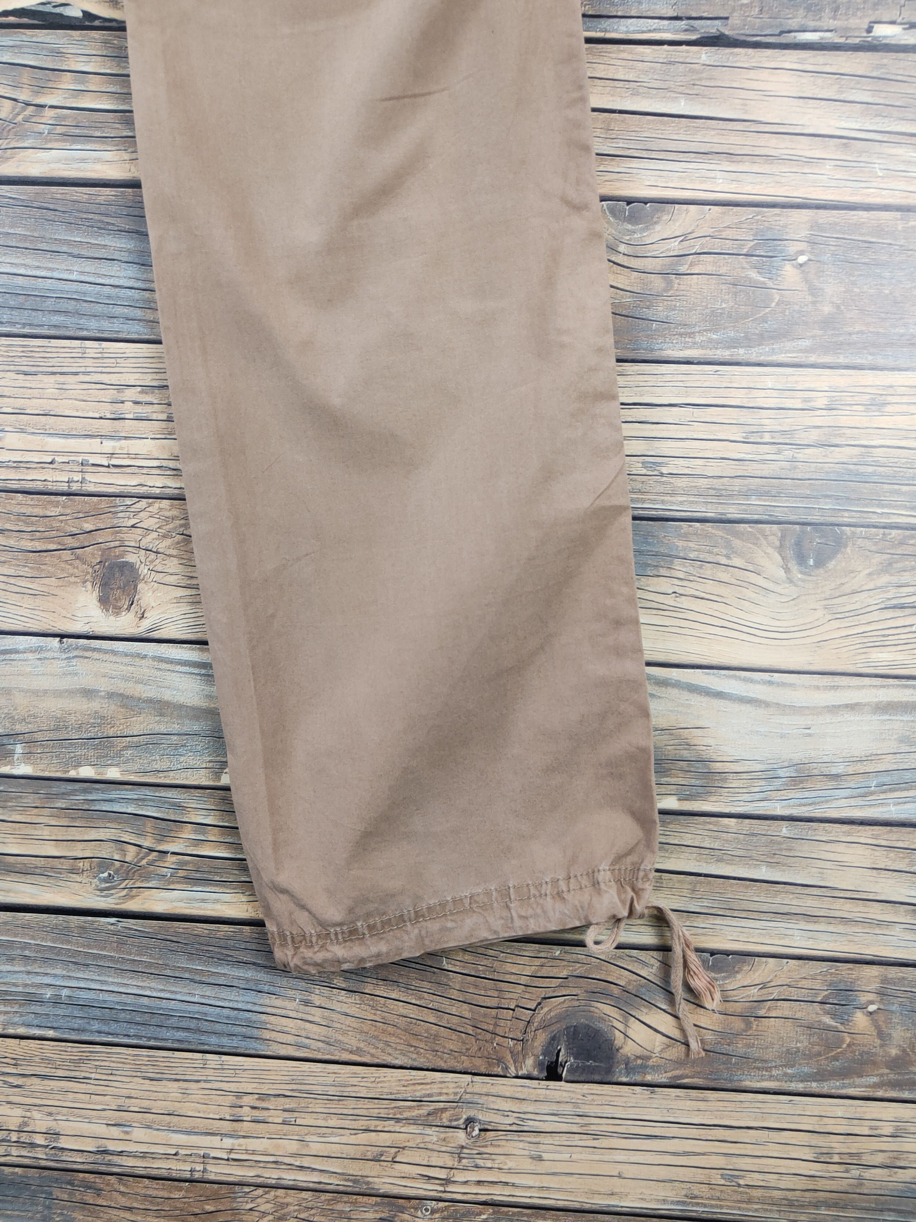 Japanese Brand iimk-Michel Klein Brown Multipocket Cargo Pants #W1021 Size 28" / US 6 / IT 42 - 11 Thumbnail