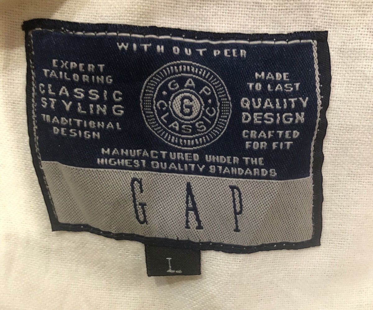 Gap × Vintage Vintage Gap New York Athletic Sports Snap Button Jacket Size US L / EU 52-54 / 3 - 6 Thumbnail