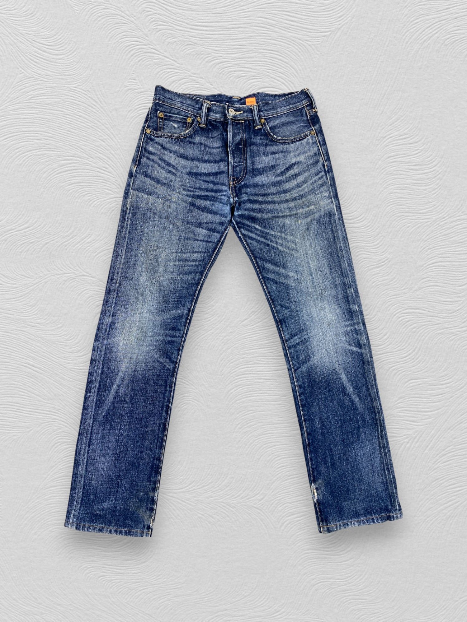 Distressed Blue Vintage Levi's 501 Jeans 30x30 Denim JN3385