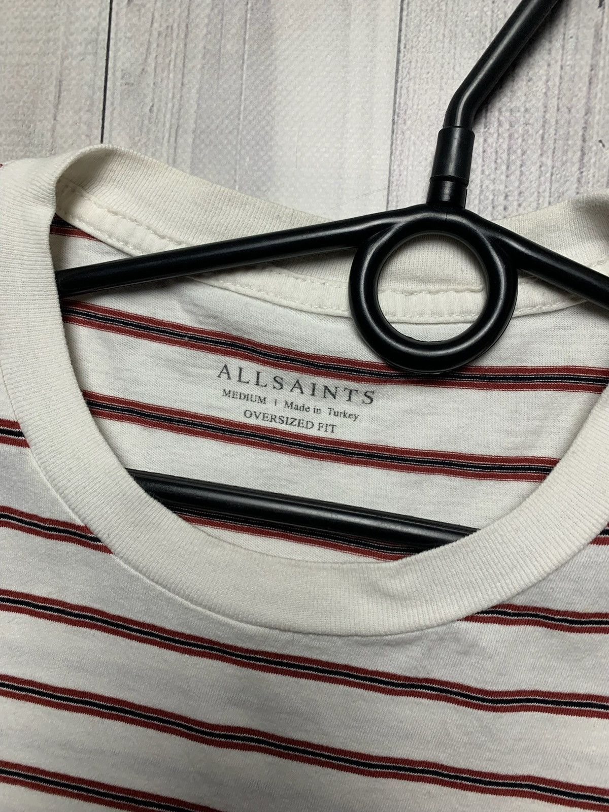 Allsaints × Vintage Vintage allsaints striped tee logo size M Size US M / EU 48-50 / 2 - 3 Thumbnail