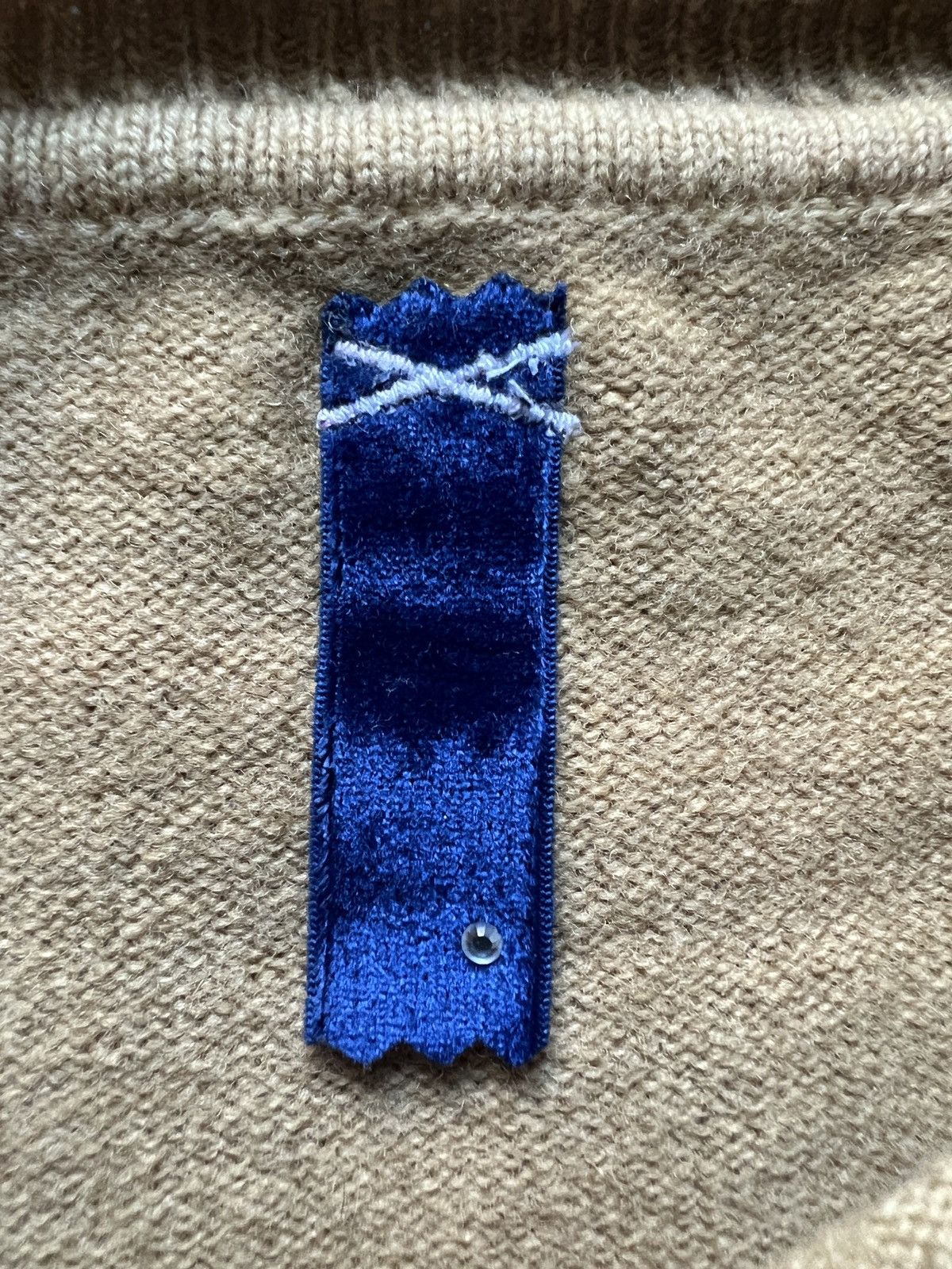 Japanese Brand Sifury Archive AW05 Wool Knitted Chain Sweater Size US L / EU 52-54 / 3 - 9 Thumbnail