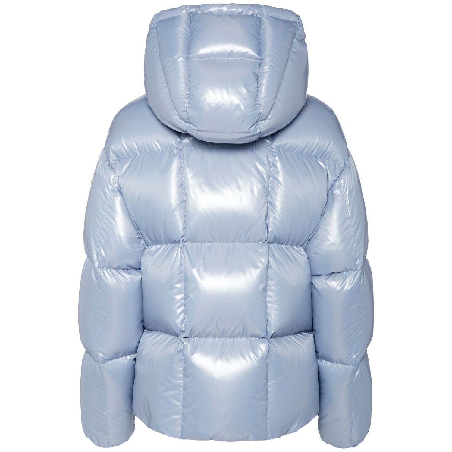 MONCLER Parana $ 2340 Women's Light Blue Short Down Jacket N