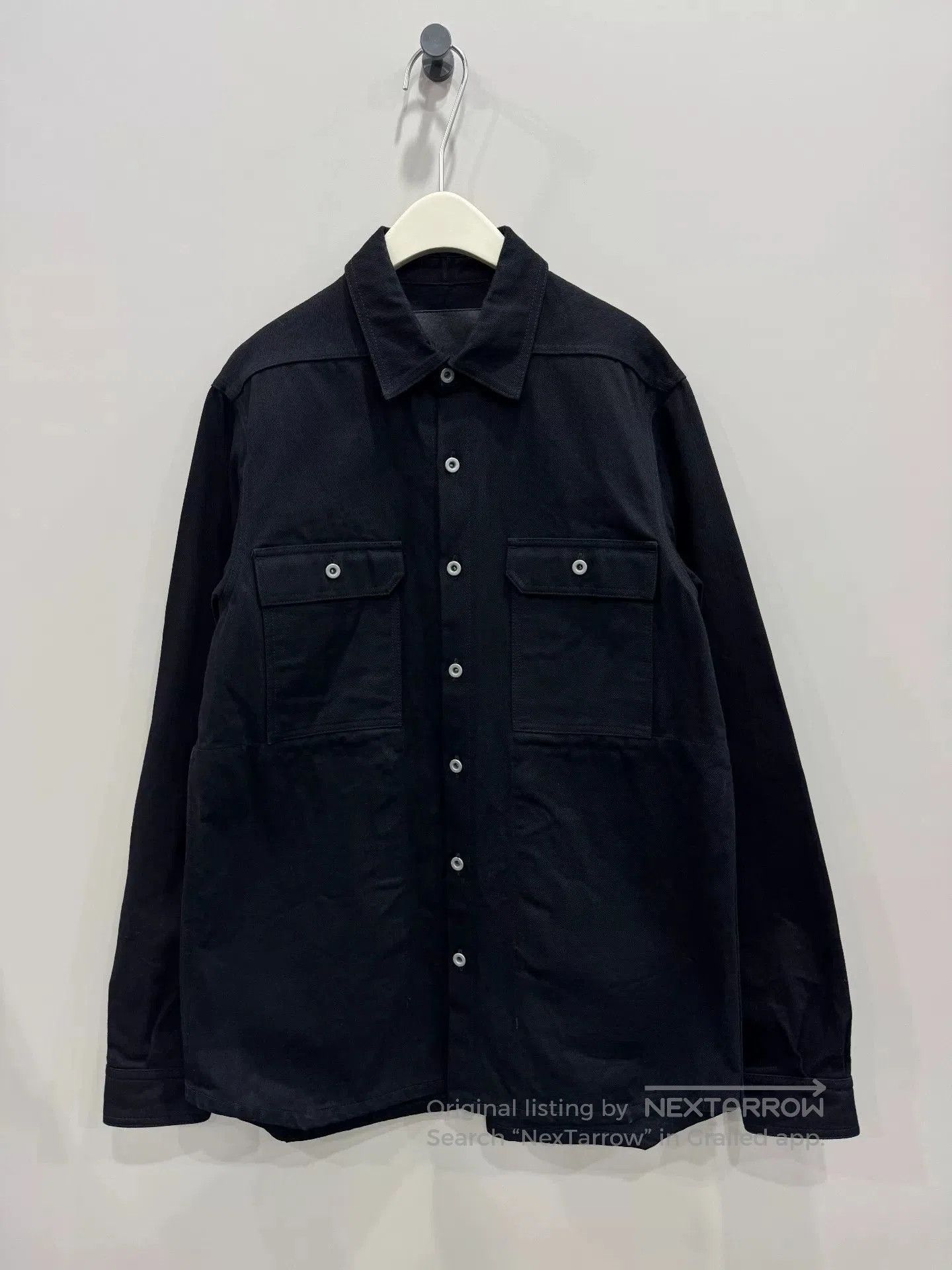 Rick Owens Drkshdw Rick Owens Drkshdw Oversized Denim Jacket. Size US L / EU 52-54 / 3 - 1 Thumbnail