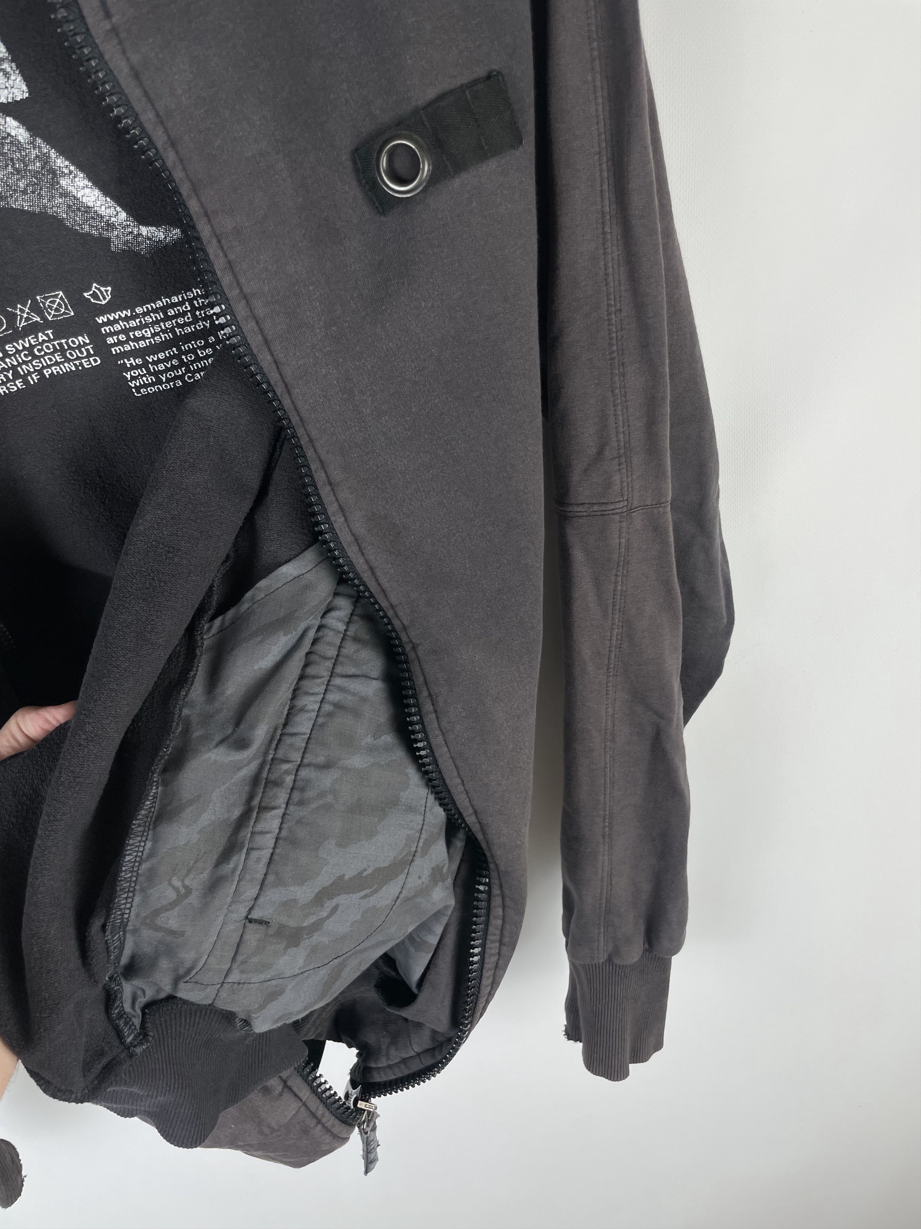 Japanese Brand Maharishi zip hoodie vintage avant Garde Size US M / EU 48-50 / 2 - 7 Thumbnail
