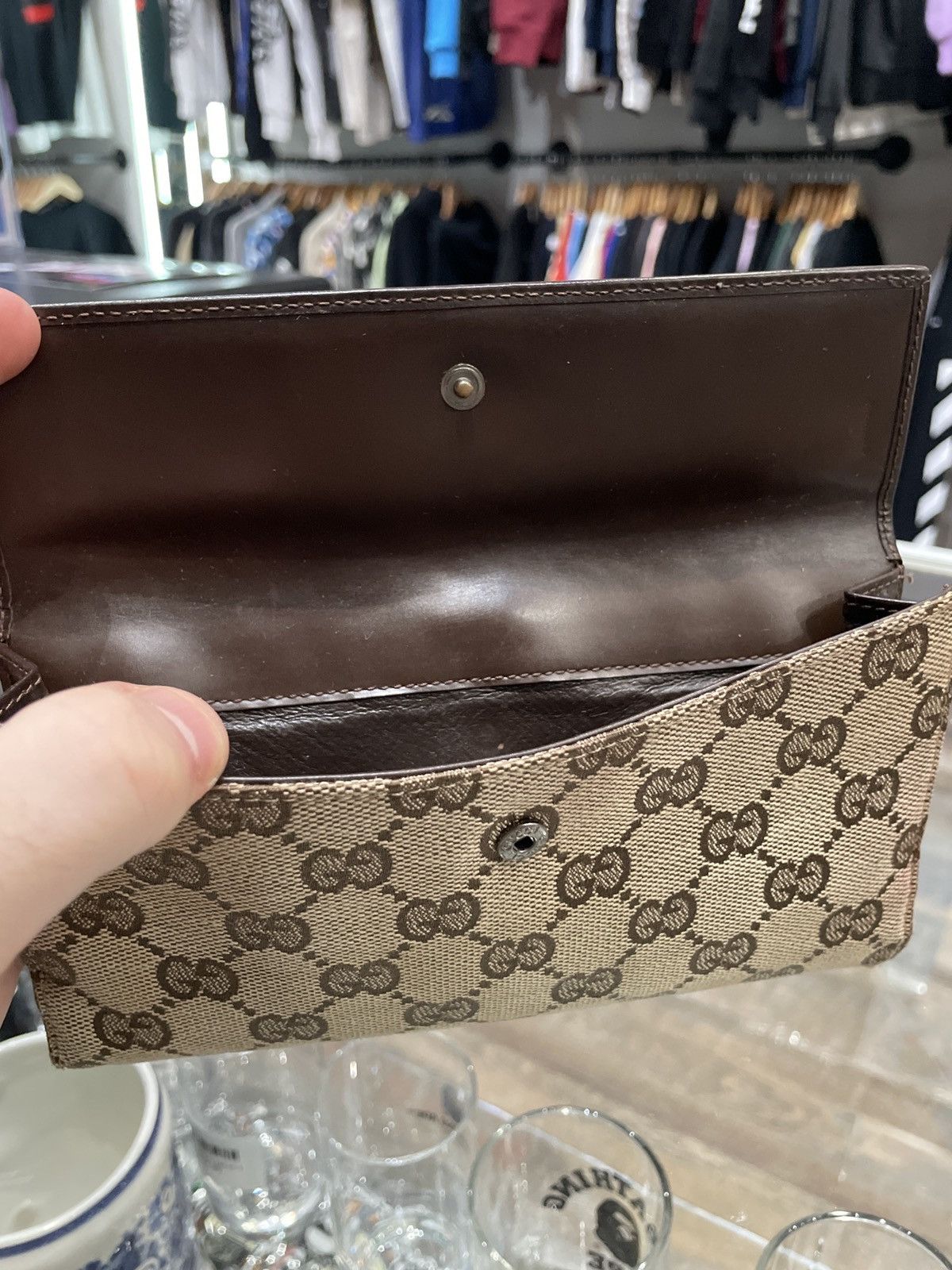 Gucci Gucci Monogram Long Wallet Size ONE SIZE - 3 Thumbnail
