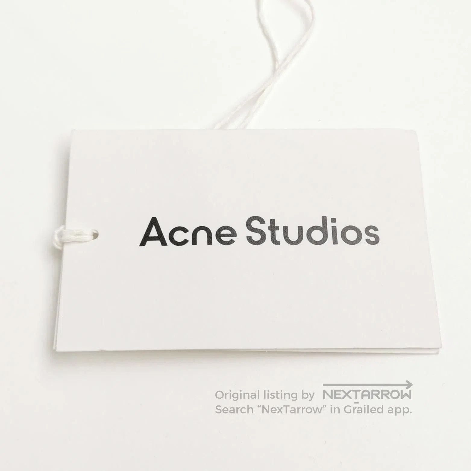 Louis Vuitton Acne Studios M Cotton Solid Letter Logo T. Size US M / EU 48-50 / 2 - 3 Thumbnail