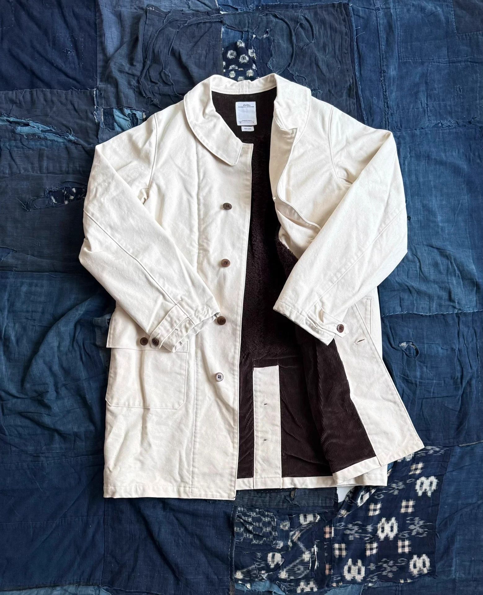 Visvim VISVIM 18AW Magasin Coat Alpaca Wool Ivory Size 3 Size US L / EU 52-54 / 3 - 2 Thumbnail