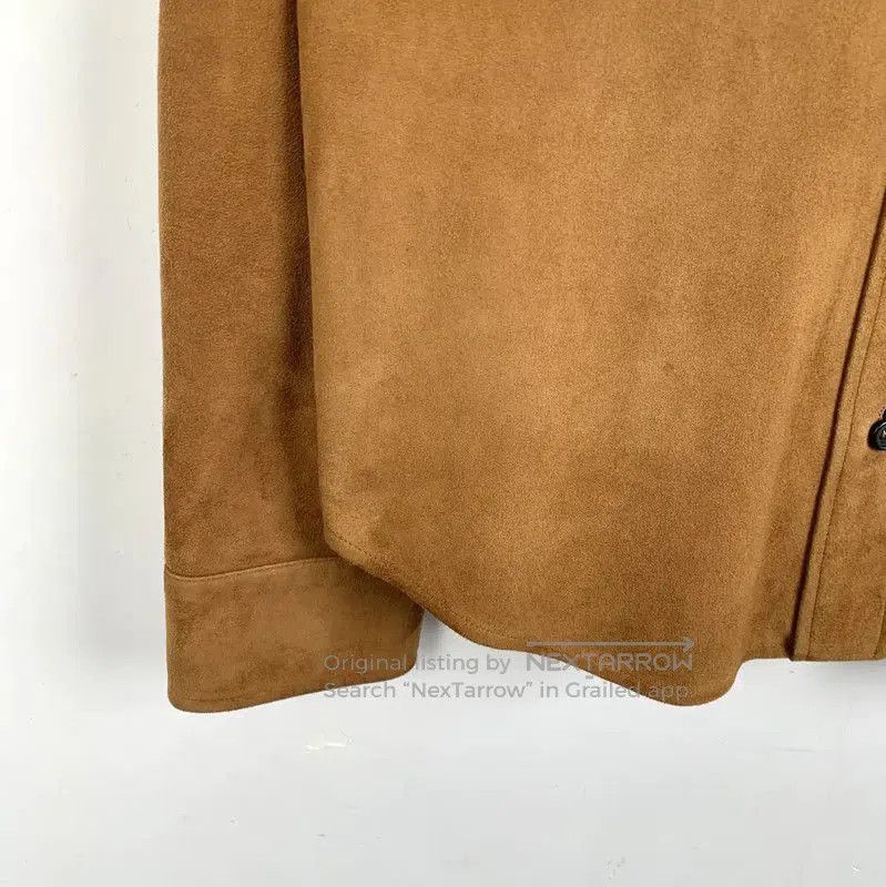 Miu Miu Miu Miu Brown Leather Women's Shirt . Size XS / US 0-2 / IT 36-38 - 4 Thumbnail