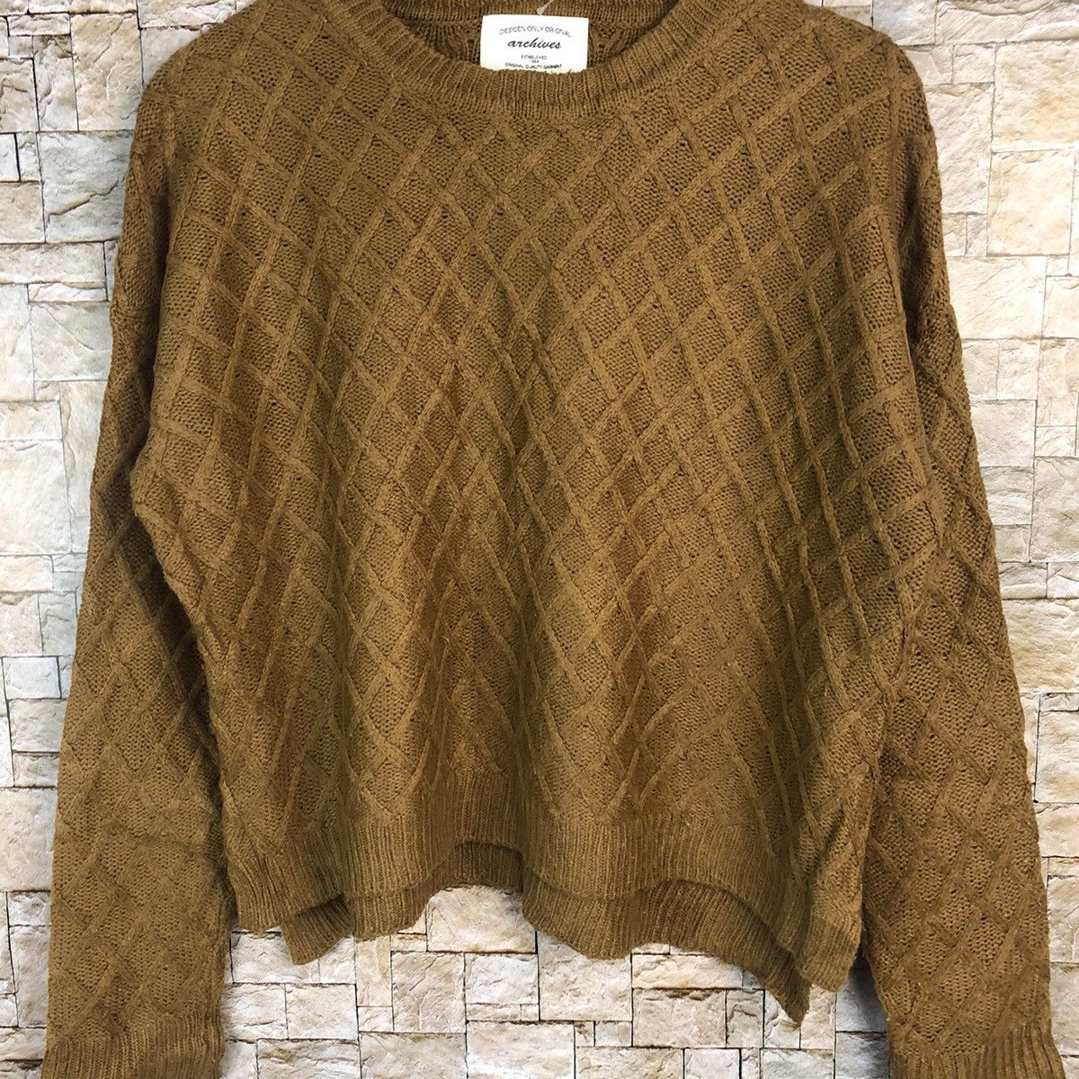 Vintage Archives Brown vintage Knitwear #A764 Size M / US 6-8 / IT 42-44 - 3 Thumbnail