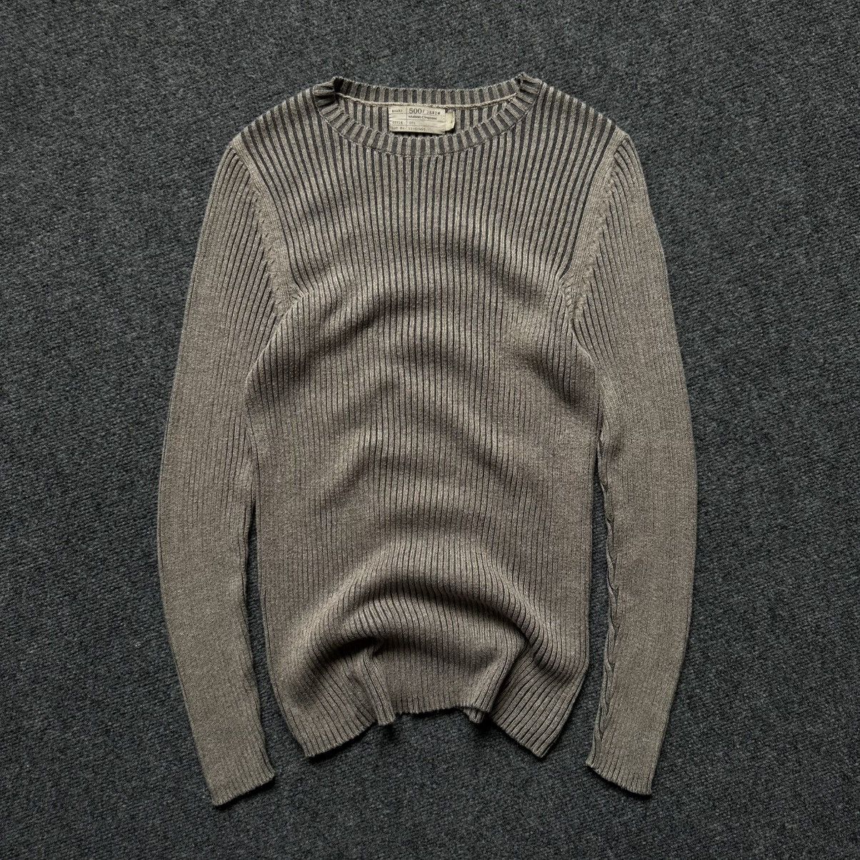 If Six Was Nine VTG Knit 500 Denim Maison Cinqcent Size S Knit Sweater 00s Size US S / EU 44-46 / 1 - 4 Thumbnail