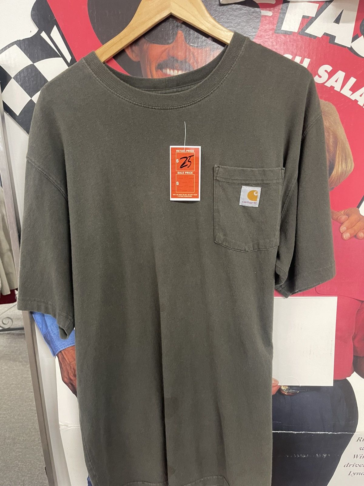 Vintage Grey carhartt shirt Size US L / EU 52-54 / 3 - 1 Preview