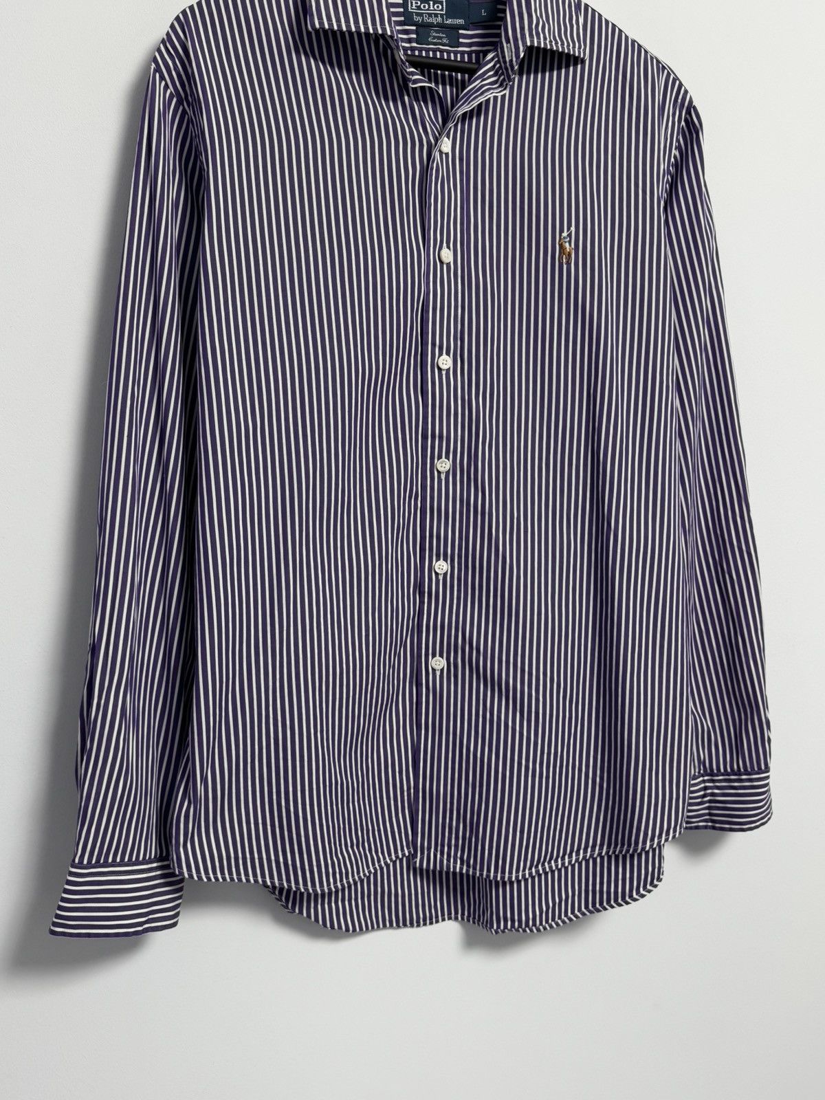 Polo Ralph Lauren × Vintage Polo Ralph Lauren Vintage Button Up T-Shirt Y2K style rare Size US L / EU 52-54 / 3 - 3 Thumbnail