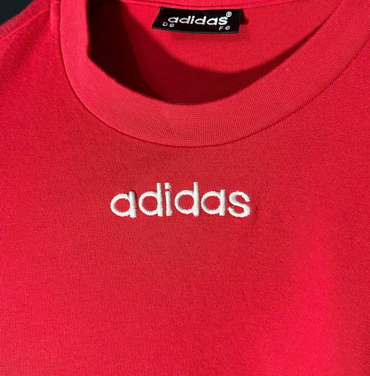 Adidas × Vintage Adidas vintage striped t shirt 80s 90s logo Size US L / EU 52-54 / 3 - 2 Thumbnail