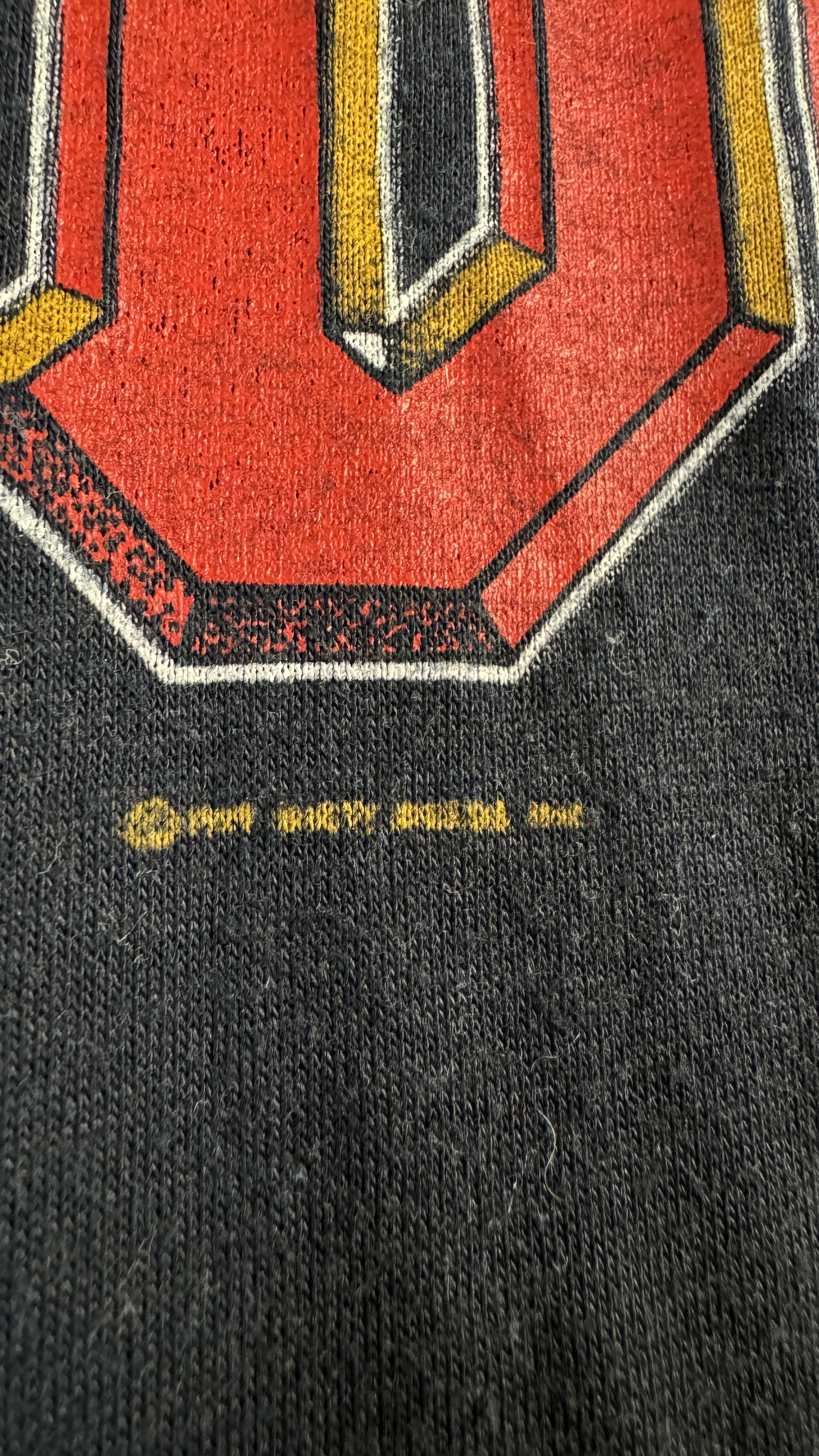 Vintage Rare! Vintage Tourshirt 1980 ACDC "Back in Size US M / EU 48-50 / 2 - 3 Thumbnail