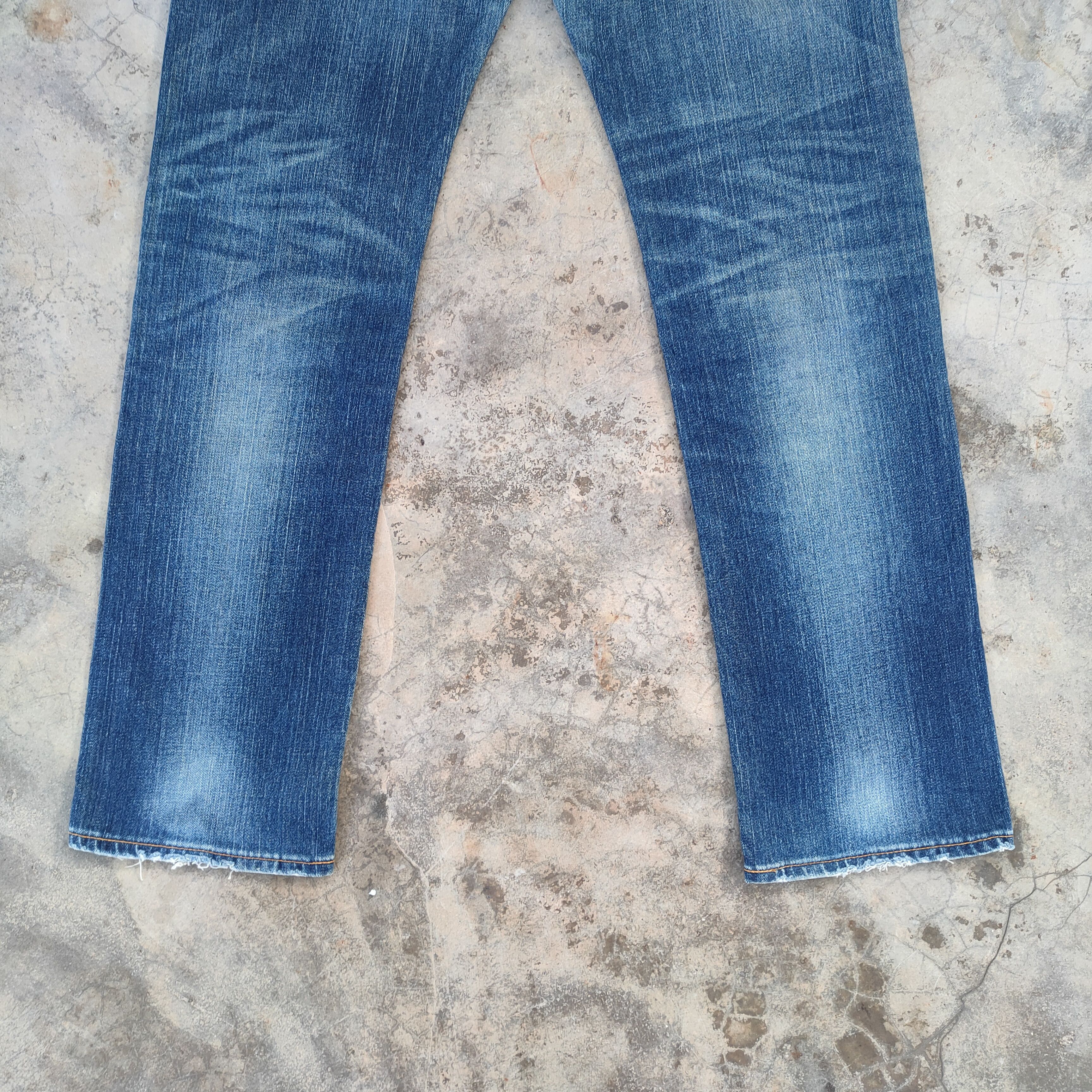 Japanese Brand W33 VINTAGE JAPANESE S001 FADED JEANS DENIM PANTS Size US 33 - 10 Thumbnail