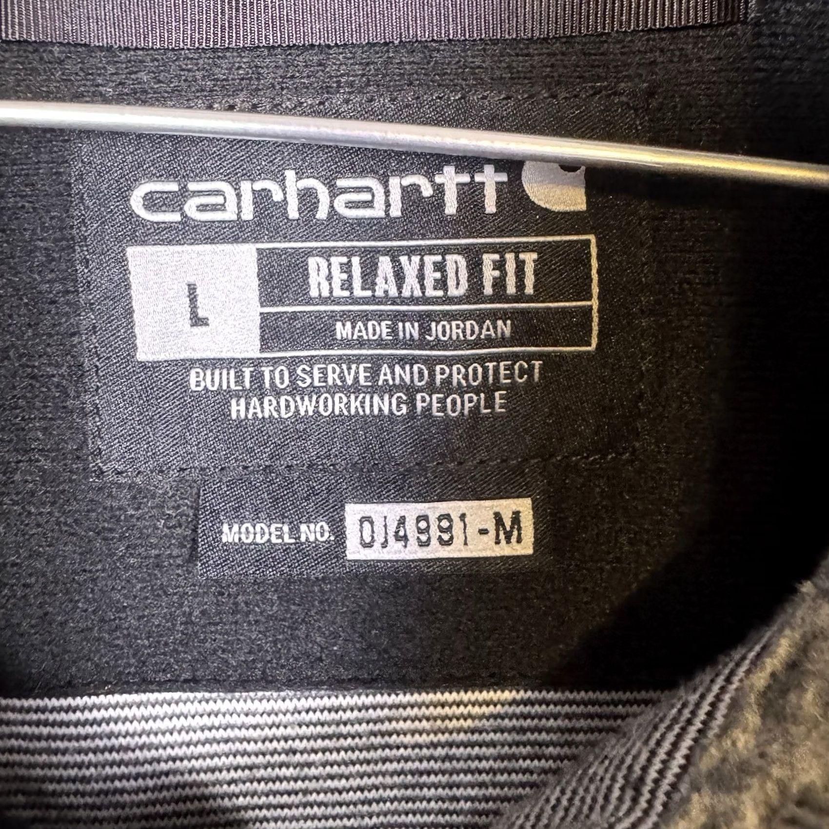 Carhartt Carhartt Mens L Gray Sherpa Fleece Pullover Jumper Relaxed 1/4 Snap 104991 0J4991-M Size US L / EU 52-54 / 3 - 5 Thumbnail