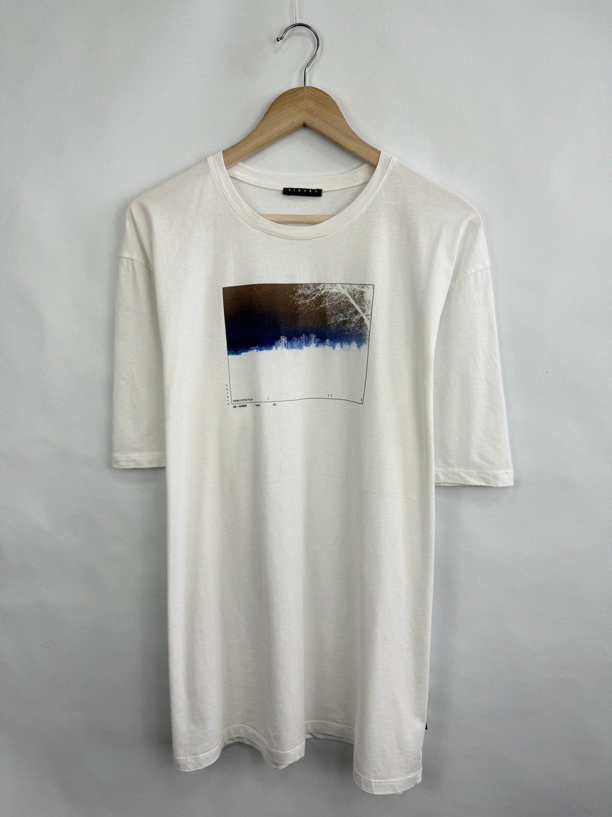 Sisley 🇺🇸 Y2K Sisley Avant Gard Art Asymmetrical T-Shirt Rare Size US XL / EU 56 / 4 - 3 Thumbnail