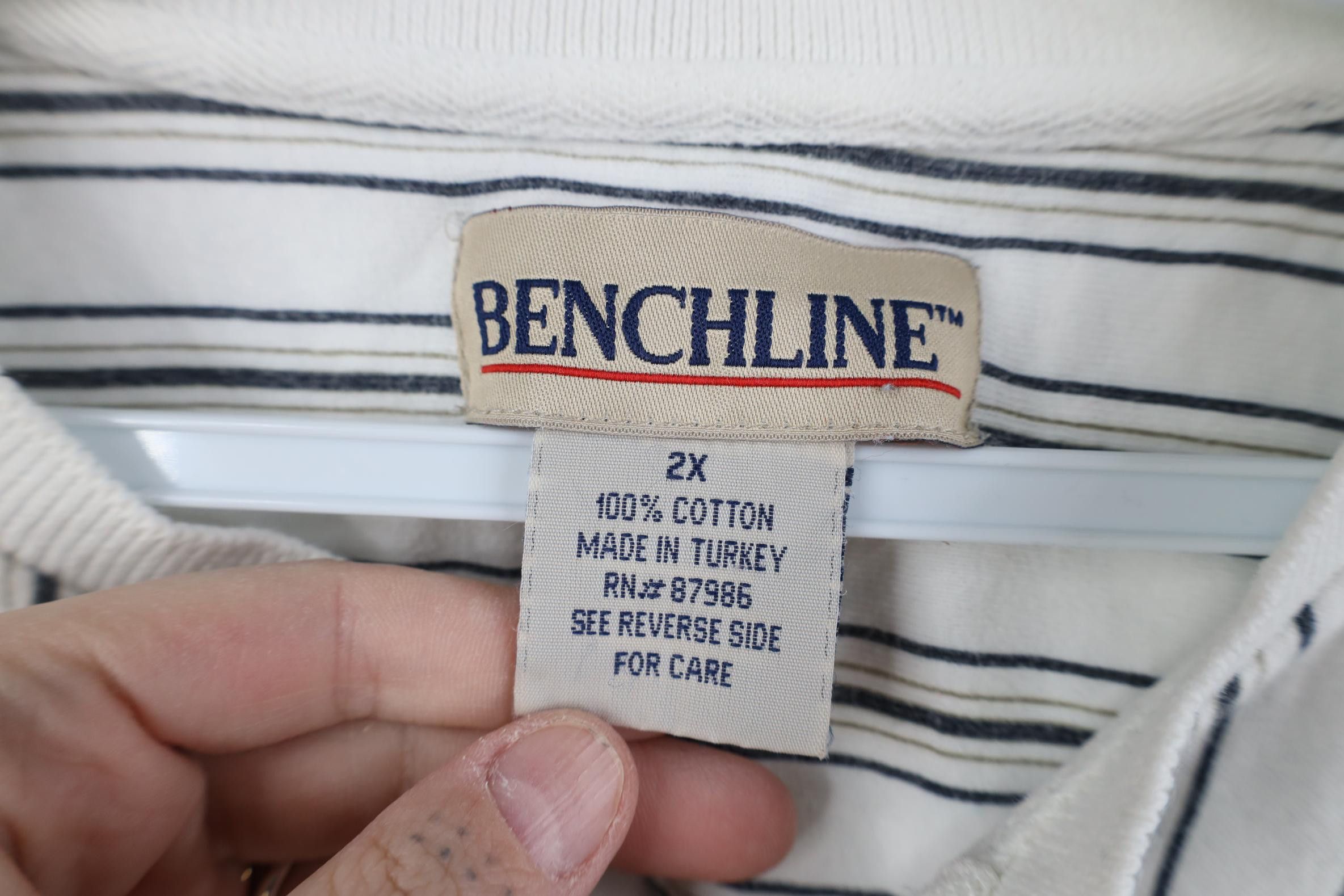 Vintage Vintage 90s Streetwear Block Short Sleeve Henley T-Shirt Size US XXL / EU 58 / 5 - 6 Thumbnail