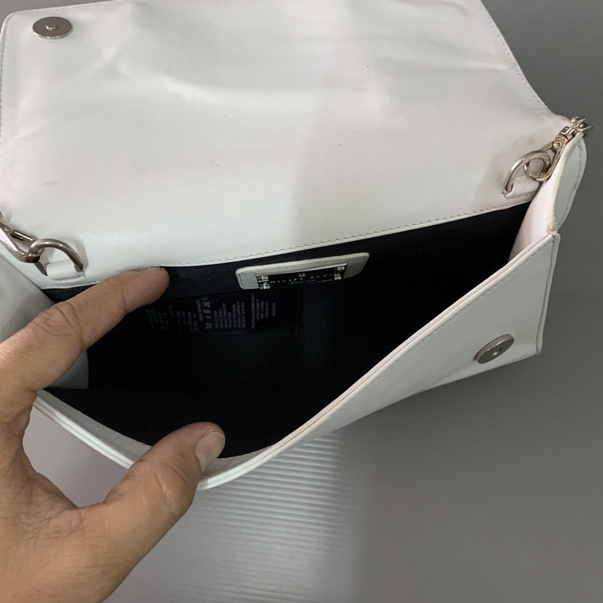 Philipp Plein 💥🔥HOT SALE🔥💥Authentic Philipp Plein Leather Slingbag Clutch Size ONE SIZE - 14 Thumbnail