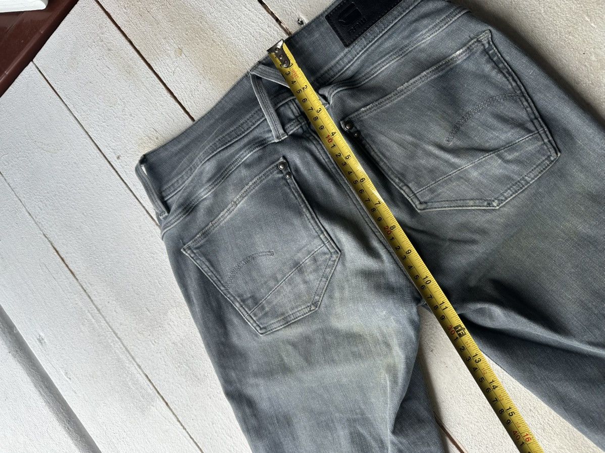 G-Star 🚨VNTG G STAR RAW GRAY FADED RARE AVANT GARDE JEANS Y2K Size 26" / US 2 / IT 38 - 16 Thumbnail