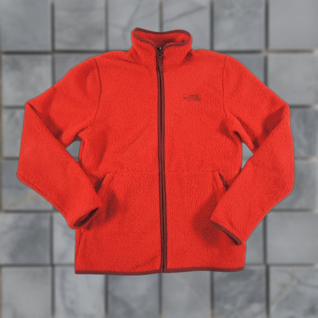 The North Face VINTAGE The North Face Dunraven Jacket Mens Small Red Fleece Full Zip Bomber Outdoor Outdoor Coat Men S Red Summer Spring Fall Winter Size US S / EU 44-46 / 1 - 1 Thumbnail