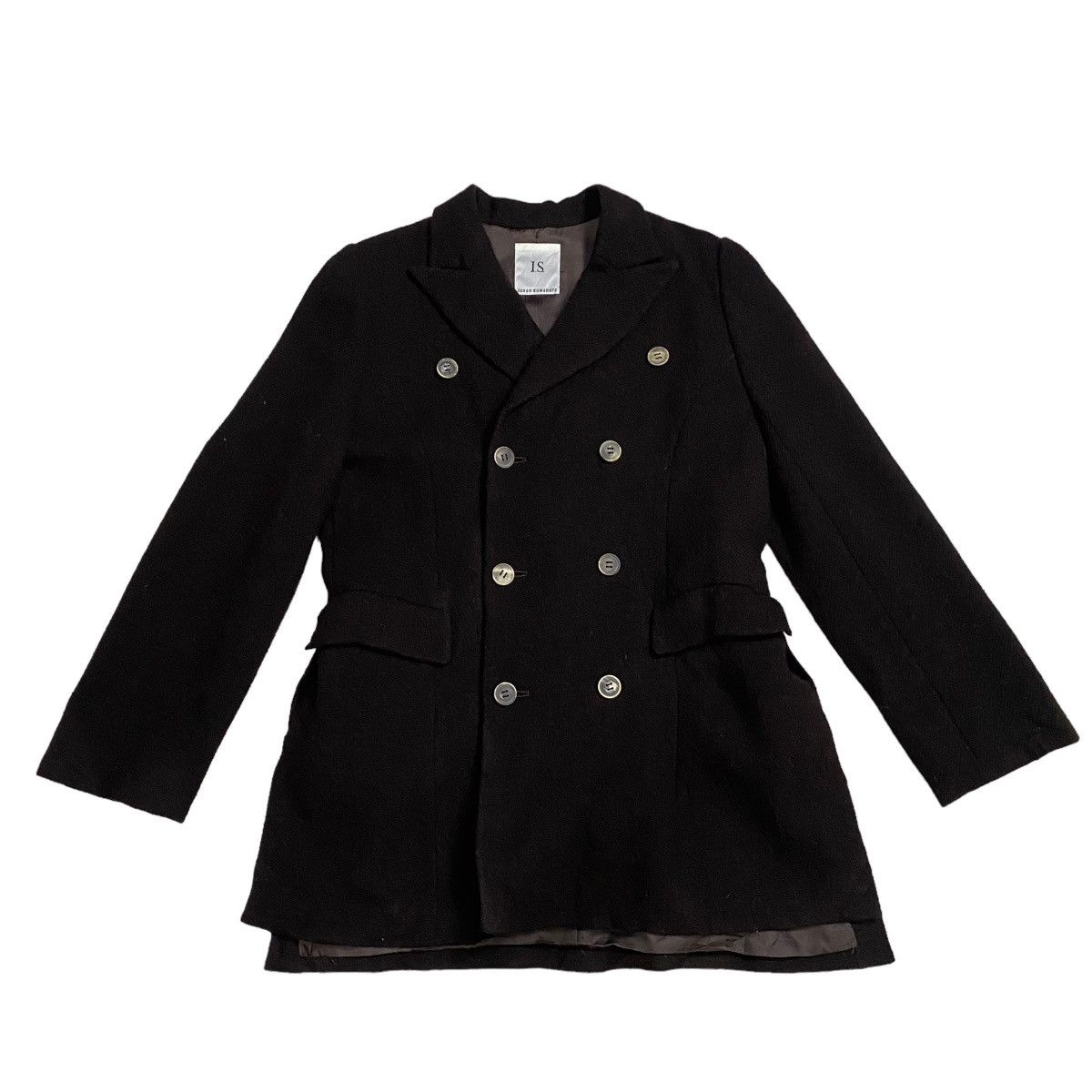 Issey Miyake × Japanese Brand ISSEY MIKAYE i.S SUNAOKUWAHARA DOUBLE BREAST COAT Size US L / EU 52-54 / 3 - 1 Thumbnail