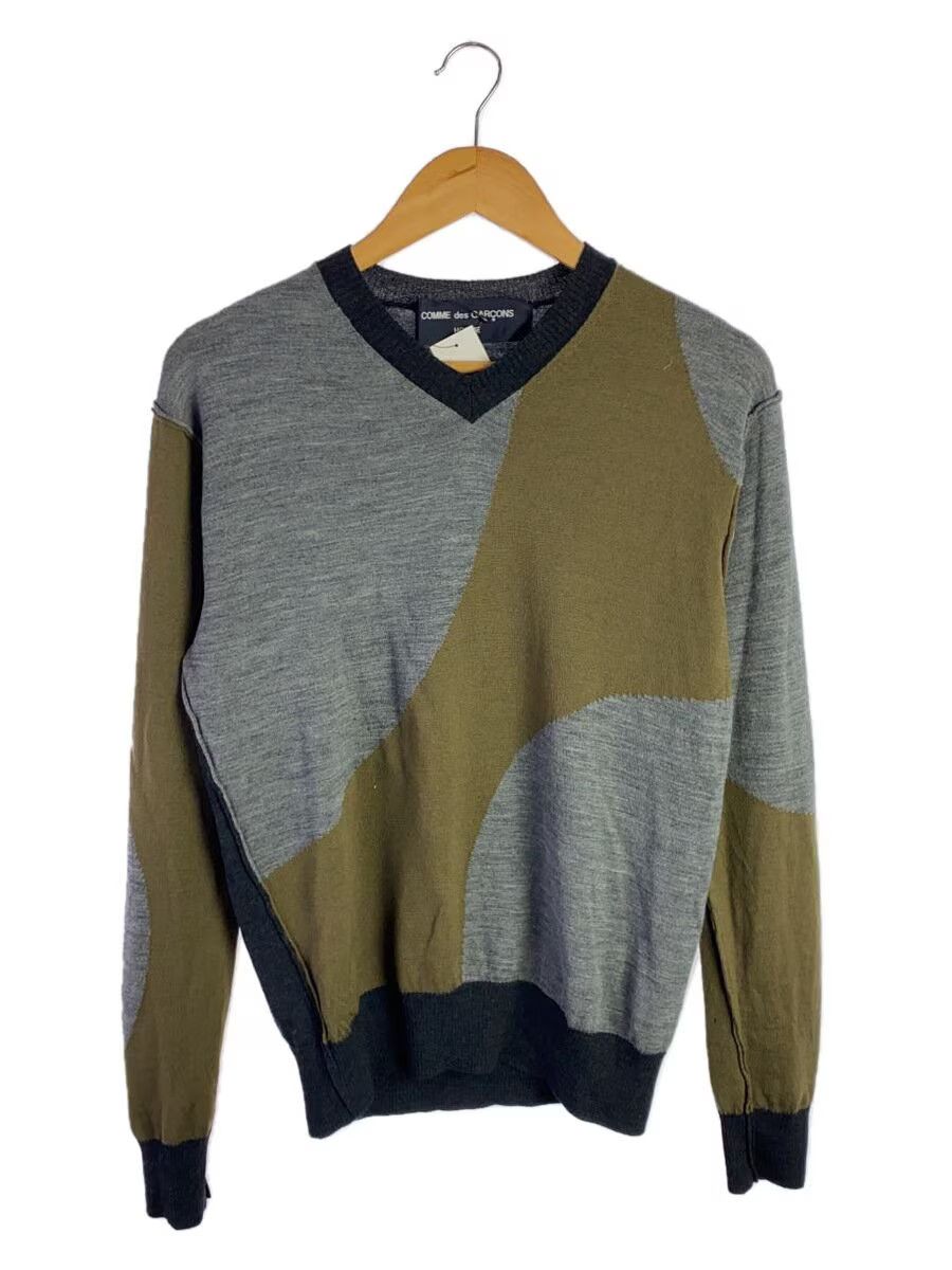 Comme Des Garcons Knit V Neck Sweater | Grailed