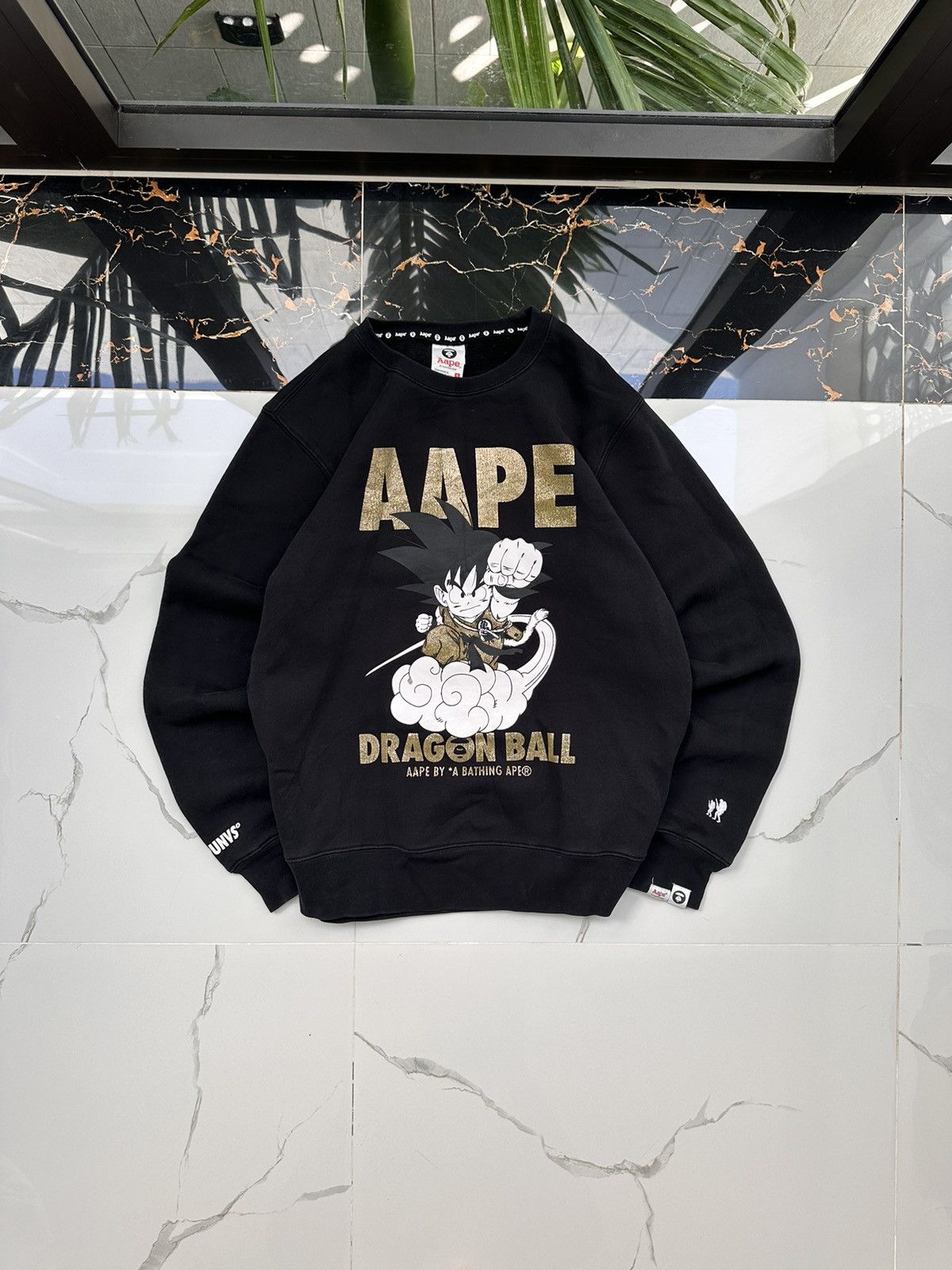 Aape × Vintage AAPE X DRAGONBALL VINTAGE BIG LOGO STREETWEAR SWEATSHIRT Size US S / EU 44-46 / 1 - 2 Thumbnail