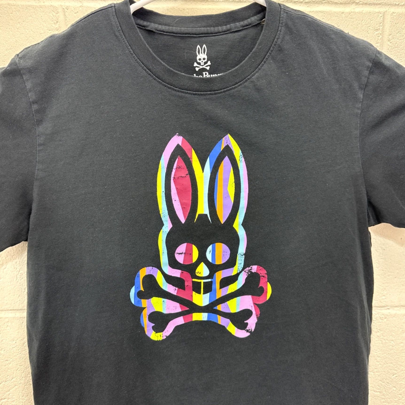 Psycho Bunny Psycho Bunny Shirt Men’s Size 5 Black Solid Logo Short Sleeve Crew Neck Pullover Size US S / EU 44-46 / 1 - 7 Thumbnail