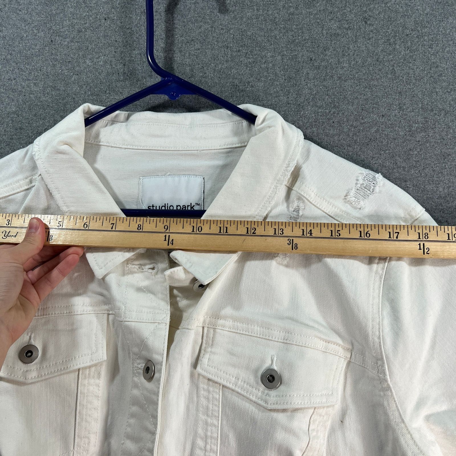 Other LOGO by Lori Goldstein Jeans Jacket Womens Size XXL / US 16-18 / IT 52-54 - 7 Thumbnail