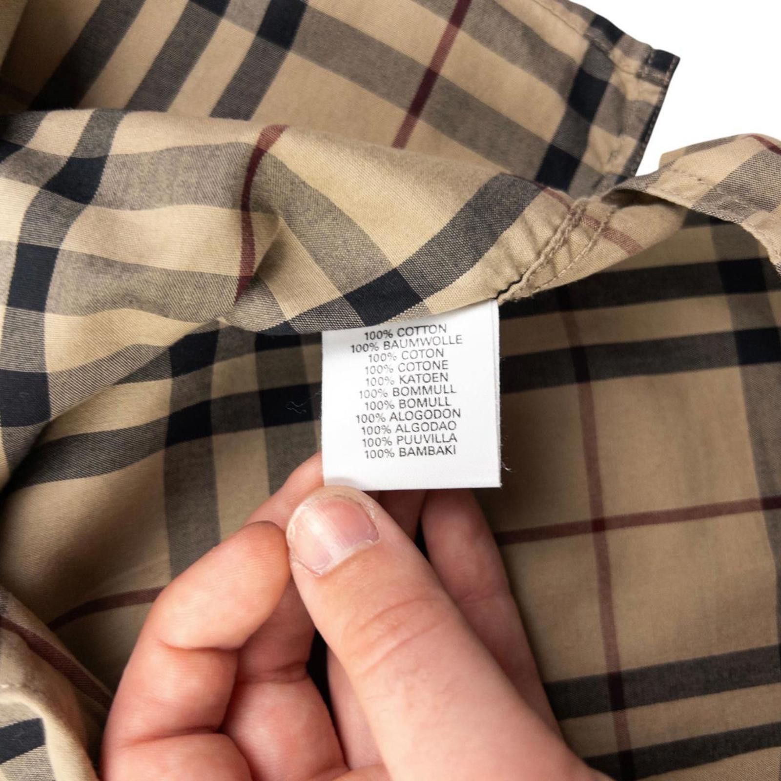 Burberry Vintage Burberry Nova Check Short Sleeve Button Shirt Size S Size US S / EU 44-46 / 1 - 6 Thumbnail
