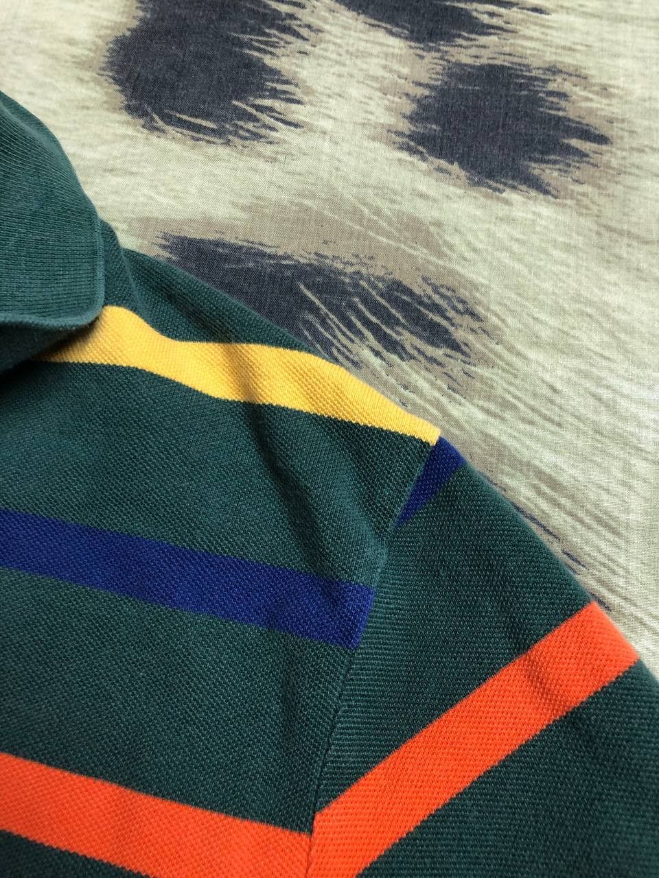 Polo Ralph Lauren Polo Ralph Lauren Custom Fit Striped Polo Size M Size US M / EU 48-50 / 2 - 12 Thumbnail