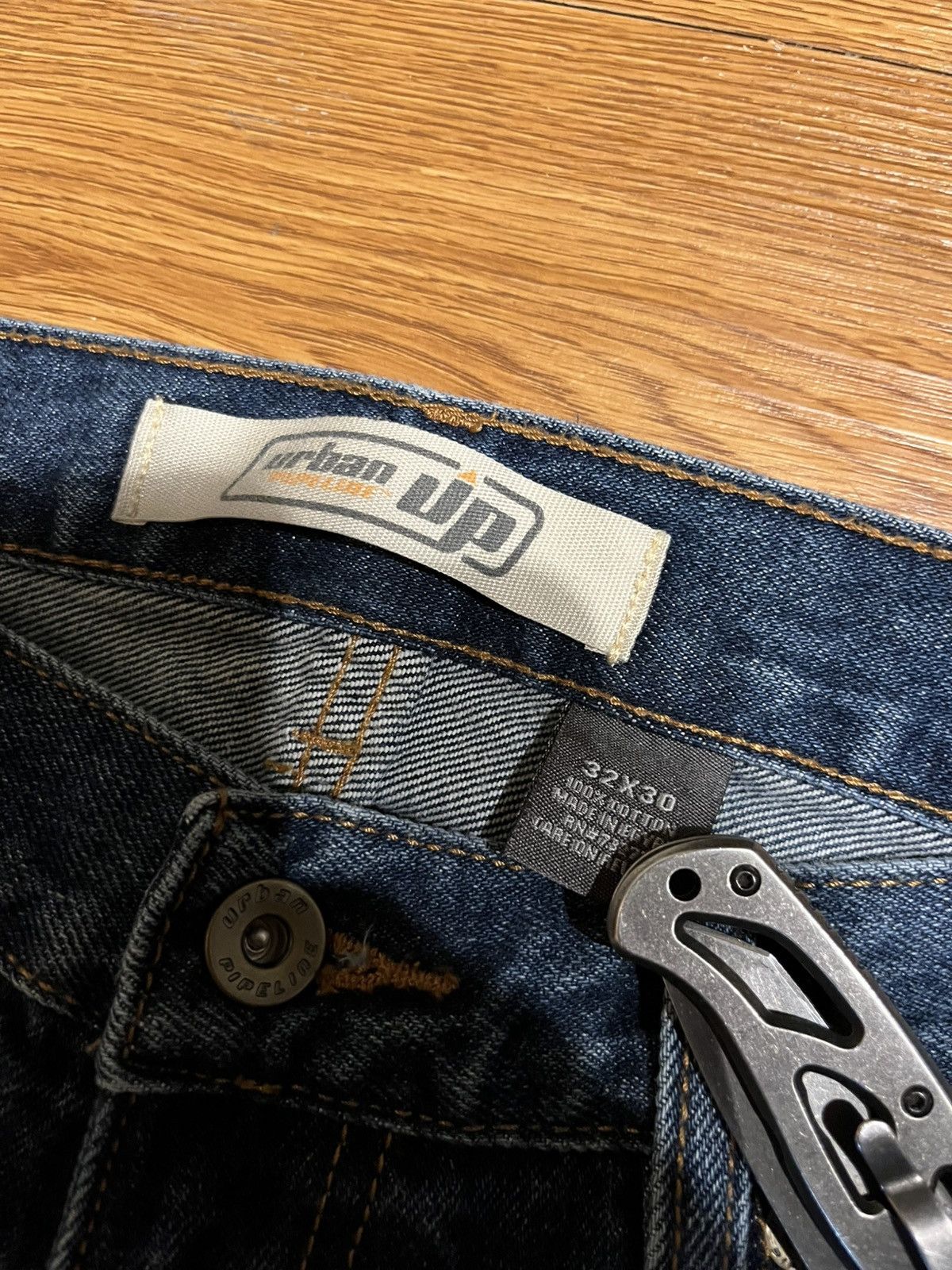 Urban Up vintage y2k urban up basic jeans Size US 31 - 3 Thumbnail