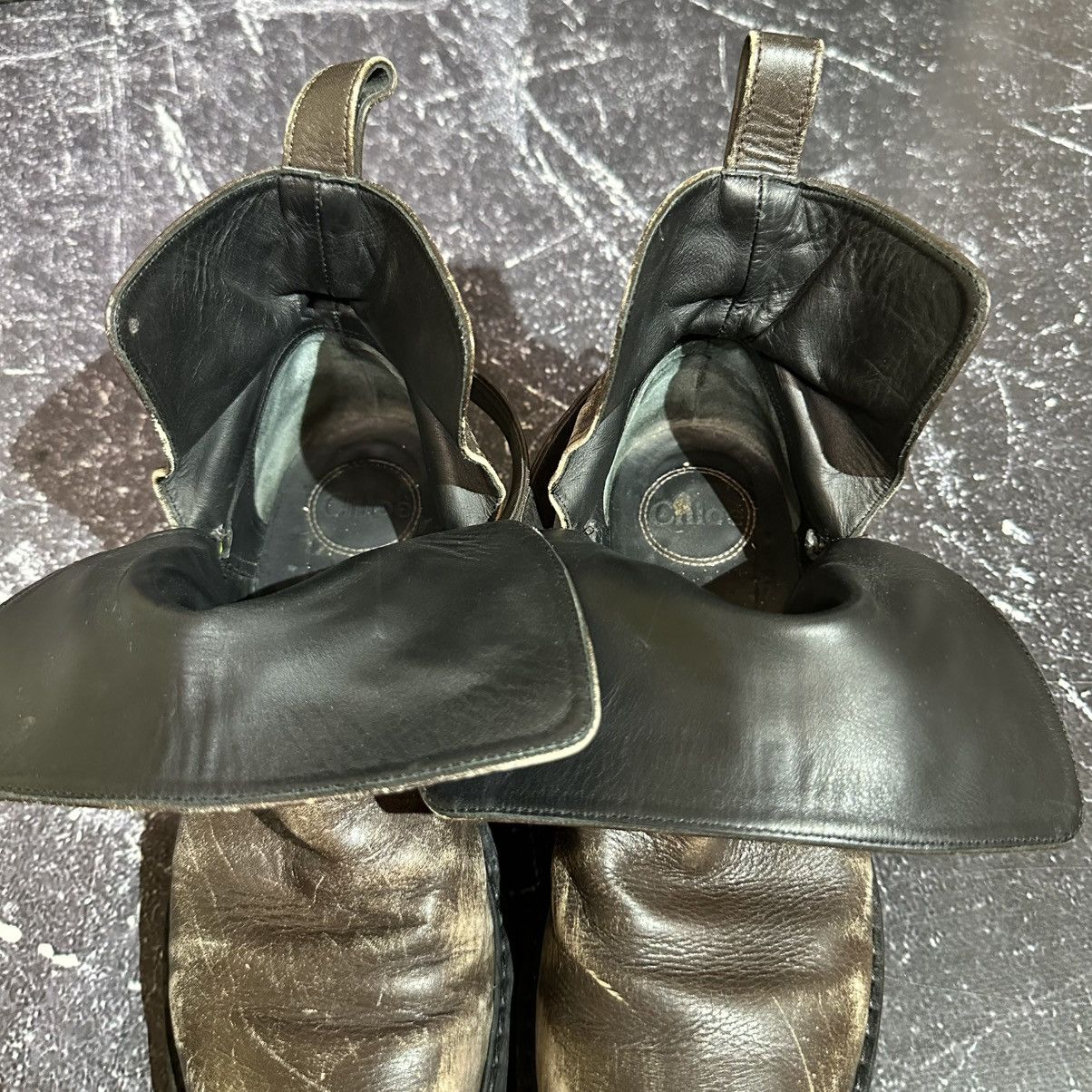 Chloe Chloe Women’s Leather Boots Size 39 Rick Owens Style Size US 9 / IT 39 - 16 Thumbnail
