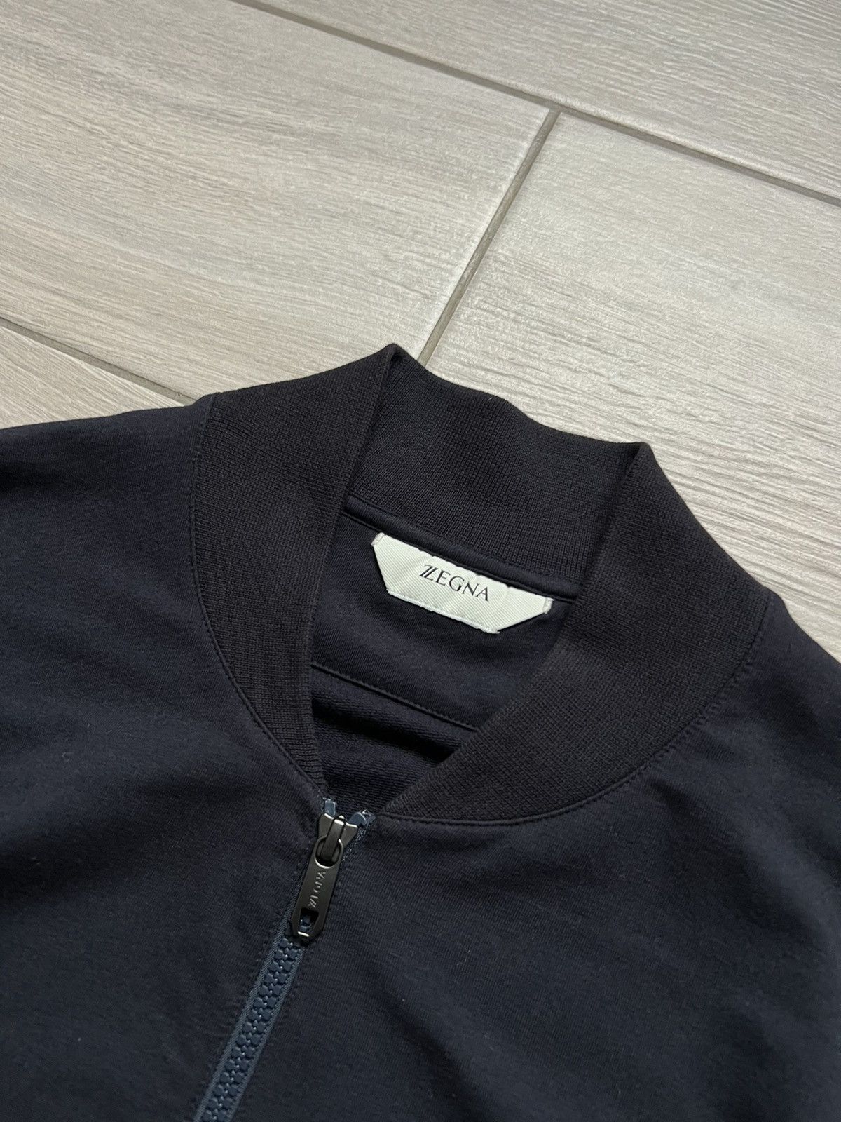 Ermenegildo Zegna Ermenegildo Zegna Premium Zip Hoodie Old money Size US XL / EU 56 / 4 - 7 Thumbnail