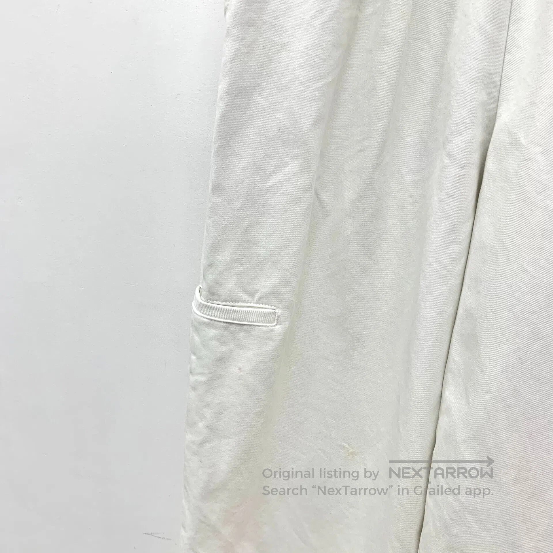Alexander Wang Alexander Wang size XS White stretch logo lettering cotton Size US 27 - 4 Thumbnail