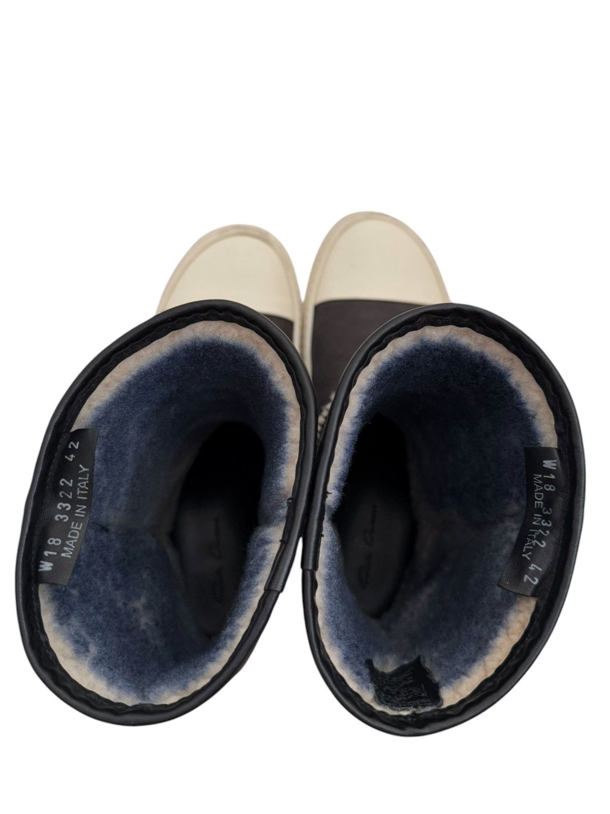 Rick Owens 2014 Shearling Moody Ugg Ramones Size US 9 / EU 42 - 6 Thumbnail