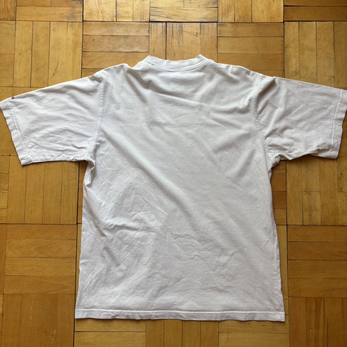 Adidas Vintage 90’s Adidas Soccer T-Shirt White Green Logo Tee Size US M / EU 48-50 / 2 - 2 Thumbnail