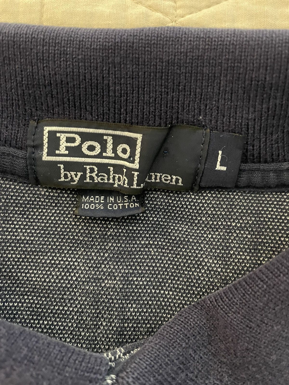 Polo Ralph Lauren × Vintage Rare Vintage Check Polo Shirt Size US L / EU 52-54 / 3 - 4 Thumbnail