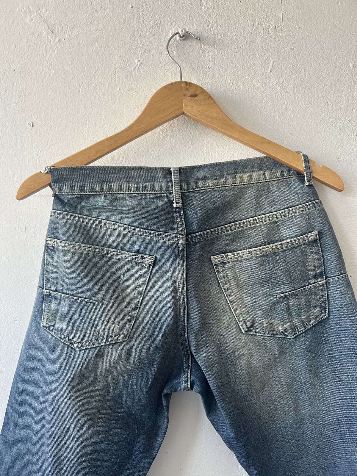 Dior 2011 Dior Homme KVA Distressed Jeans Size US 31 - 7 Thumbnail