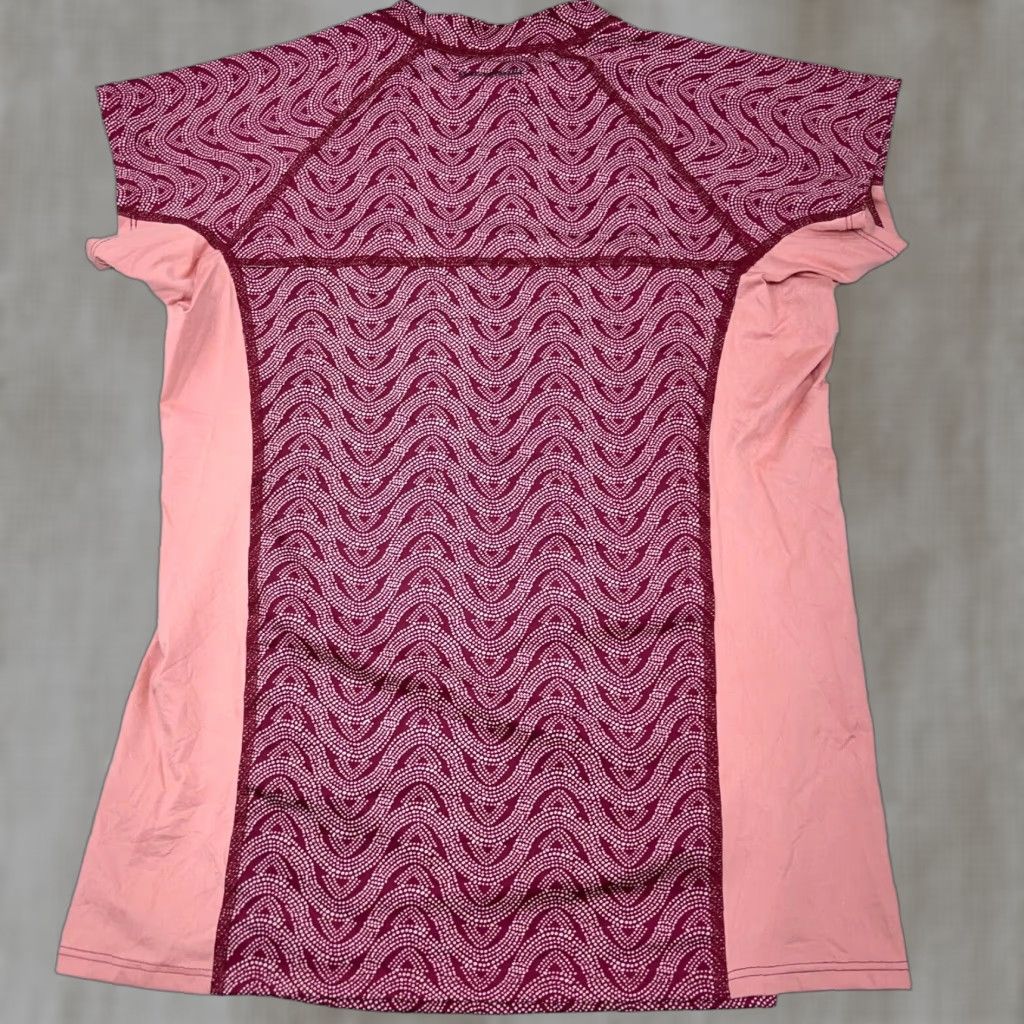 Patagonia Patagonia Shirt Women Large Pink Tee Performance Running Training Heather Top Size L / US 10 / IT 46 - 1 Thumbnail