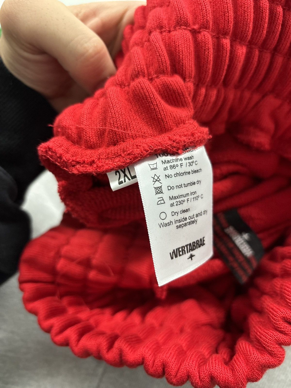 Vertabrae Vertabrae Red Blue Sweatpants XXL XXLarge 2XL Size US 38 / EU 54 - 3 Thumbnail