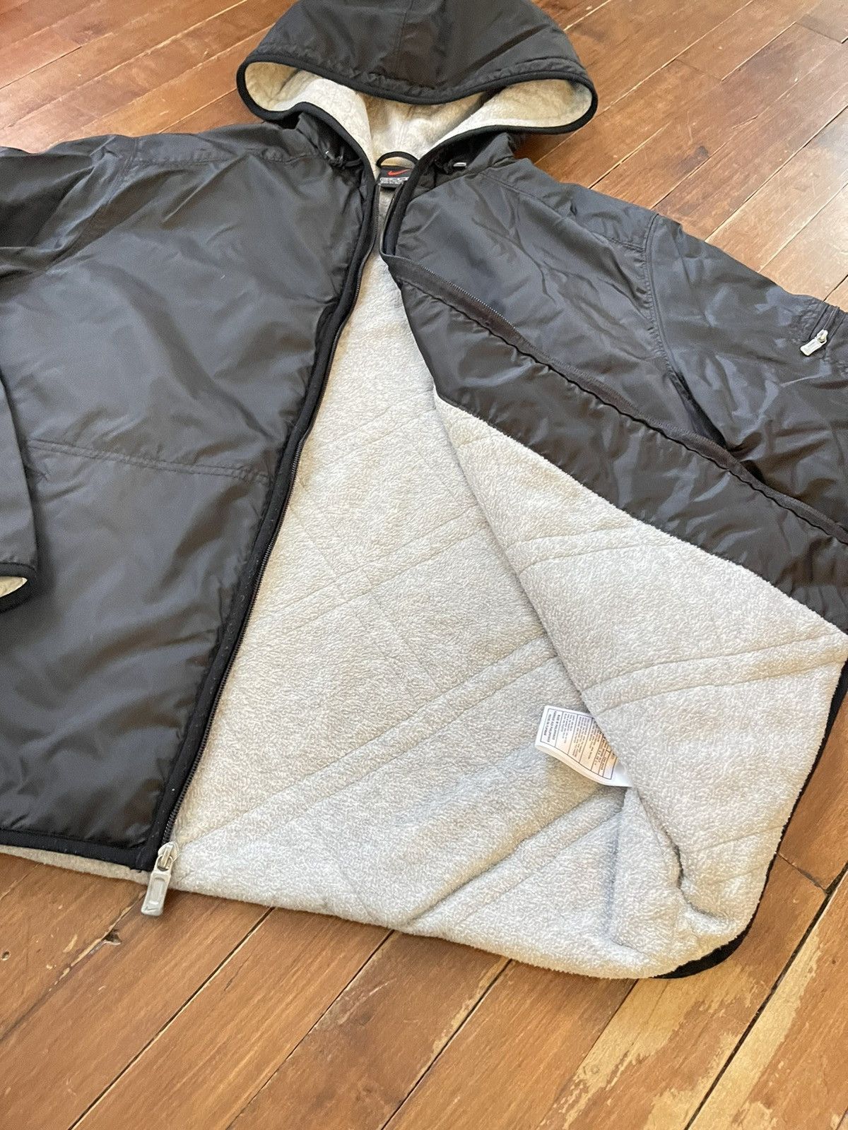 Nike × Vintage Vintage Nike Lined Puffer Parka Size US M / EU 48-50 / 2 - 6 Thumbnail