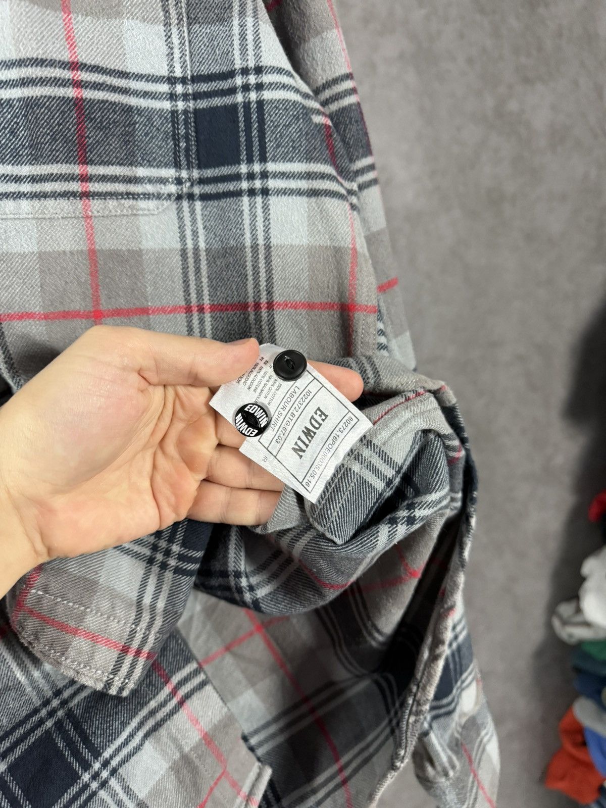 Edwin Edwin designer japanese flannel shirt Size US M / EU 48-50 / 2 - 7 Thumbnail