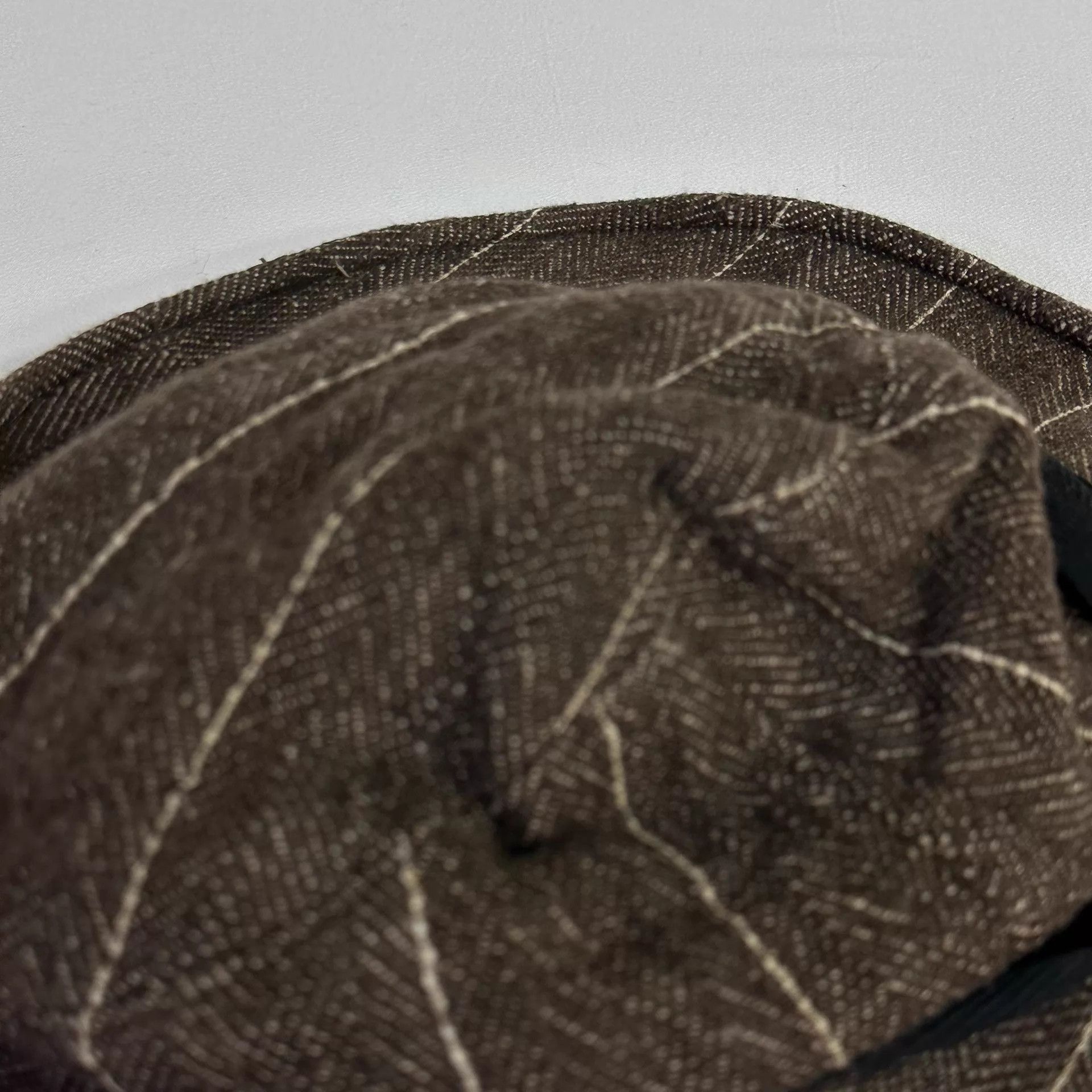 Other andrew driftwood walnut-dyed handmade bucket hat 60 Size ONE SIZE - 6 Thumbnail