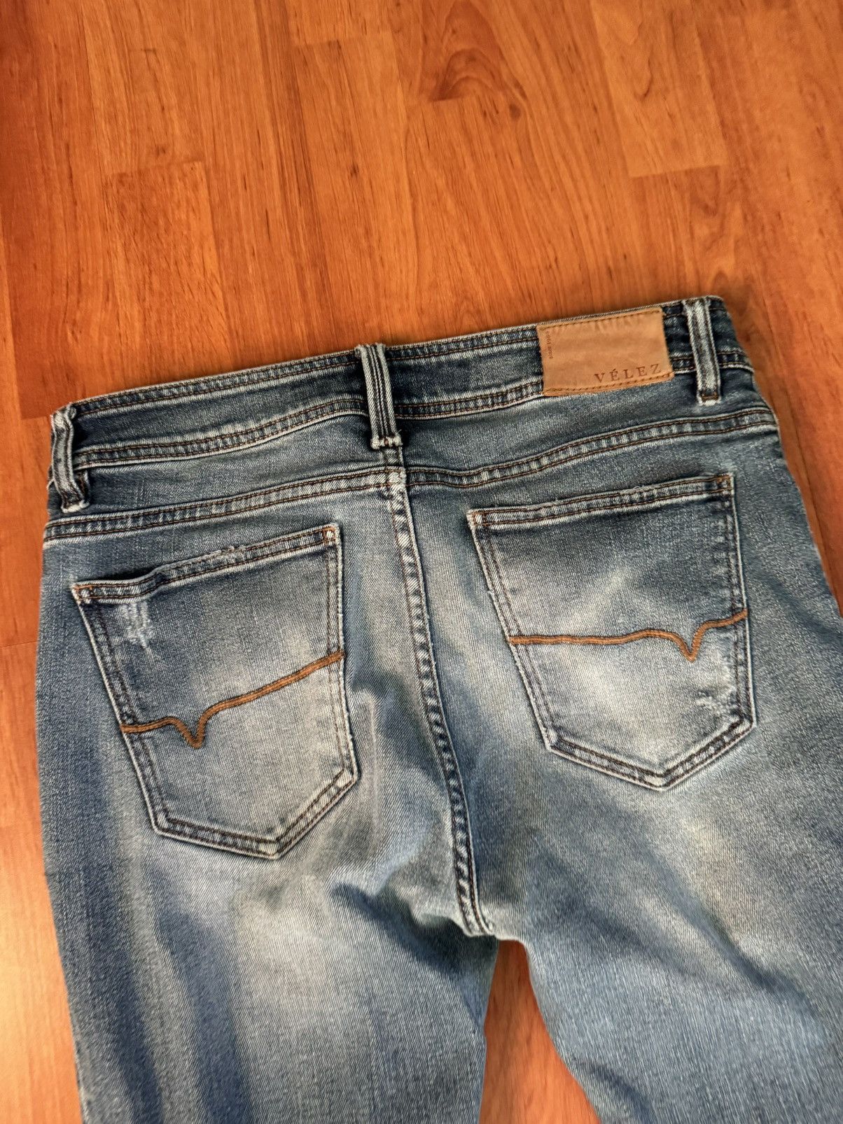Other VÉLEZ Denim Semi Fitted Ripped Jeans Size US 32 / EU 48 - 6 Thumbnail